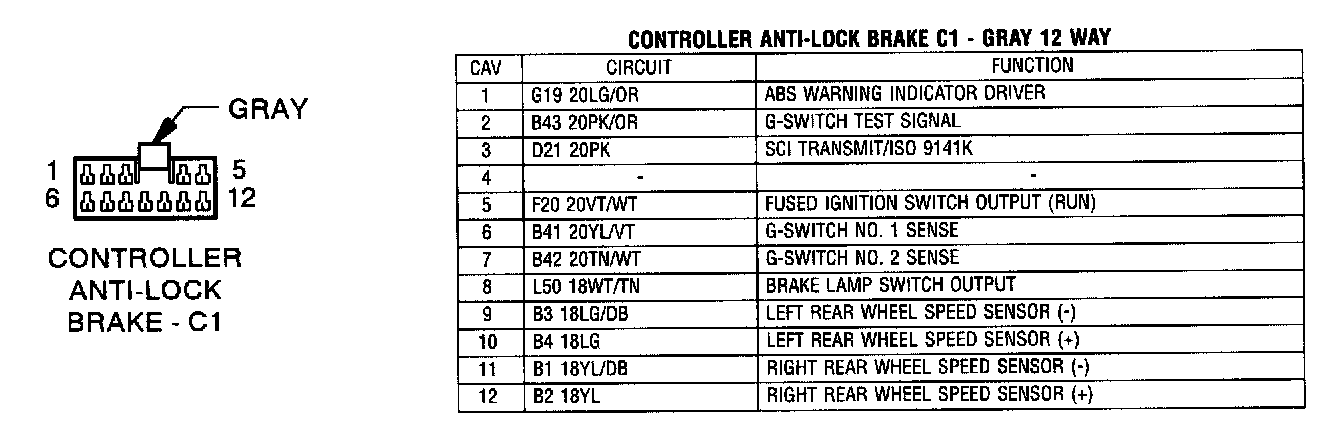 Factory service manual diagram