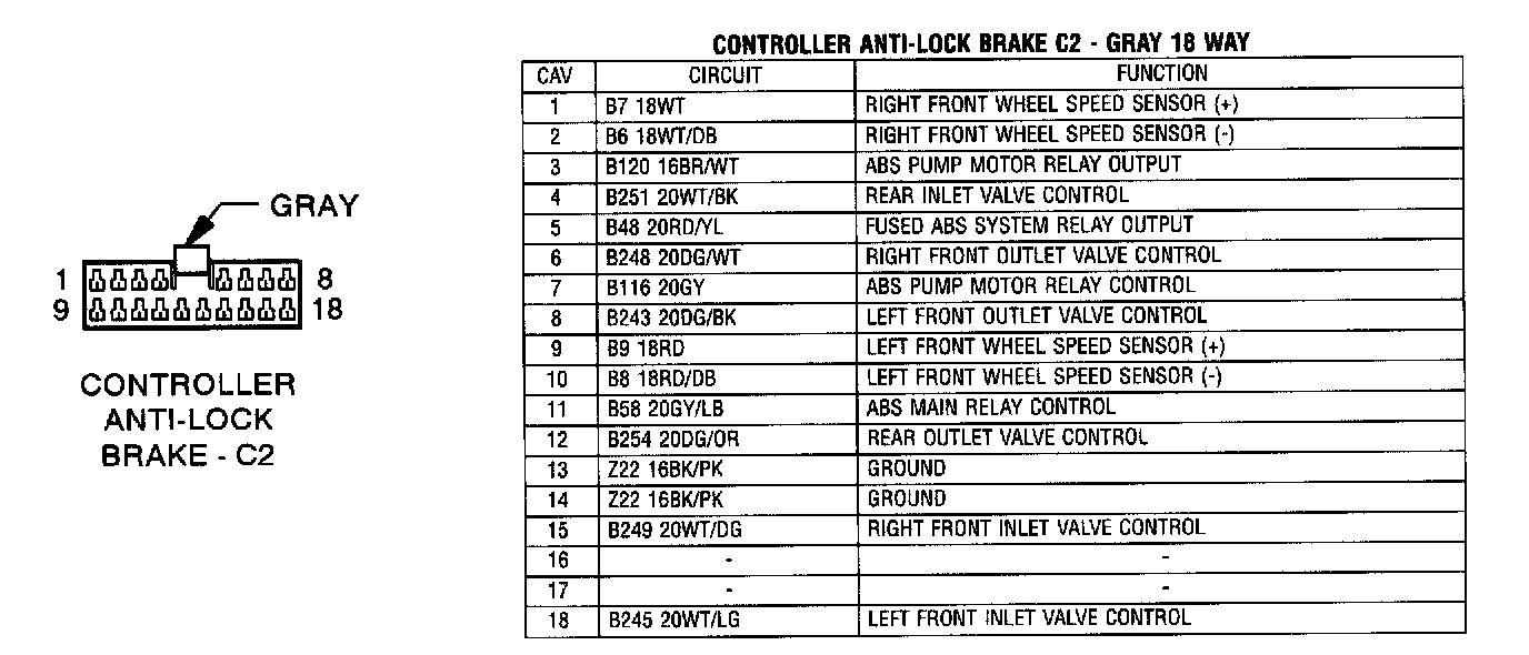 Factory service manual diagram