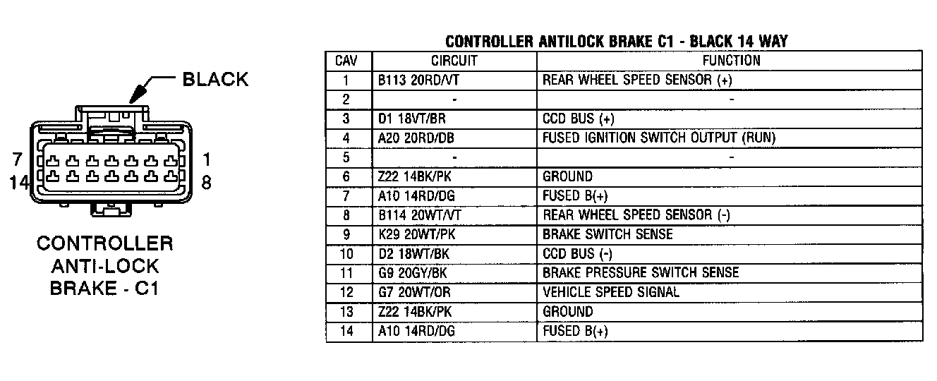 Factory service manual diagram