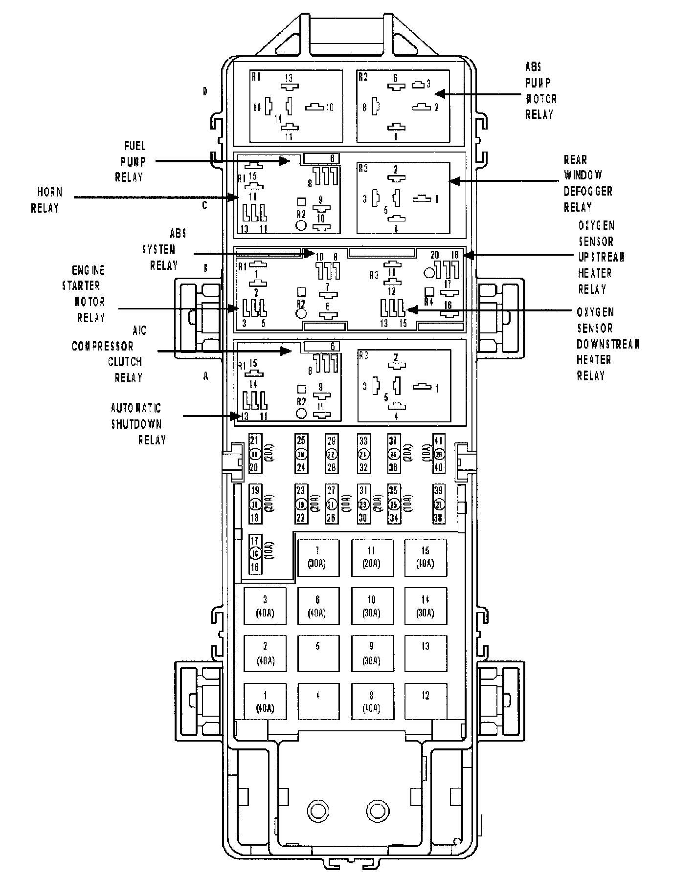 Factory service manual diagram
