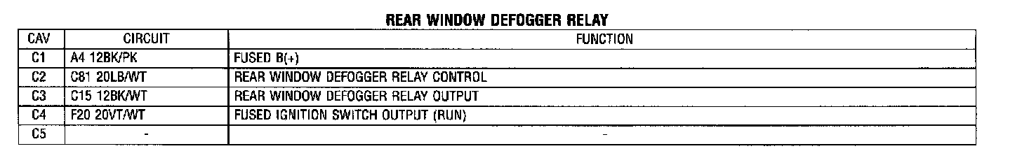 Factory service manual diagram
