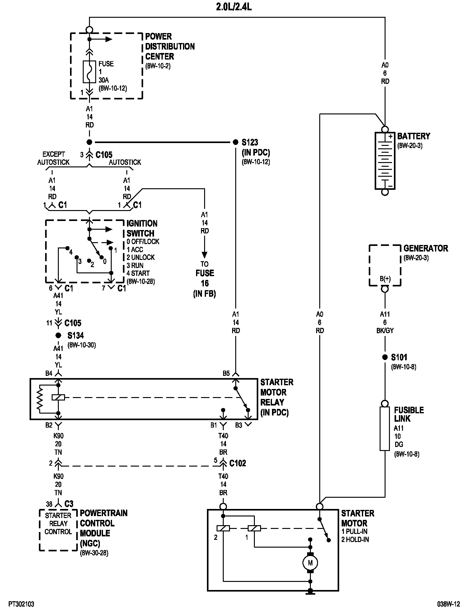 Factory service manual diagram