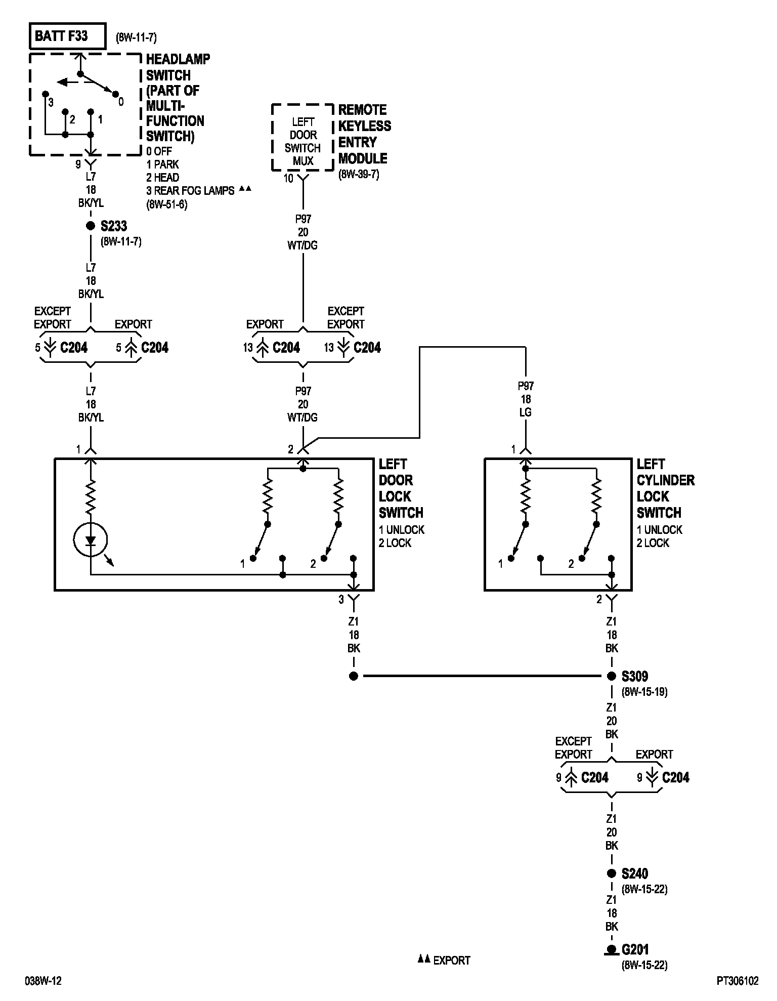 Factory service manual diagram