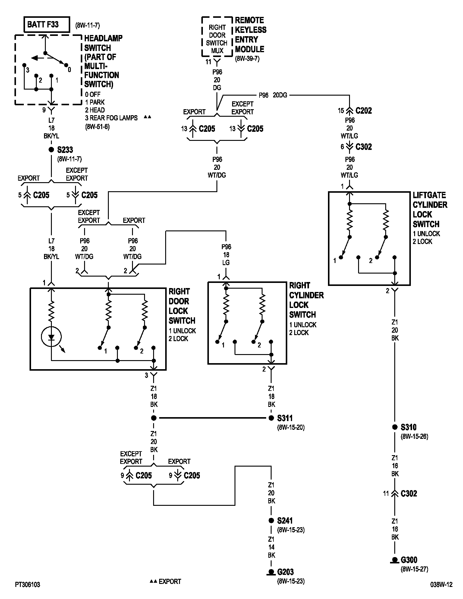 Factory service manual diagram