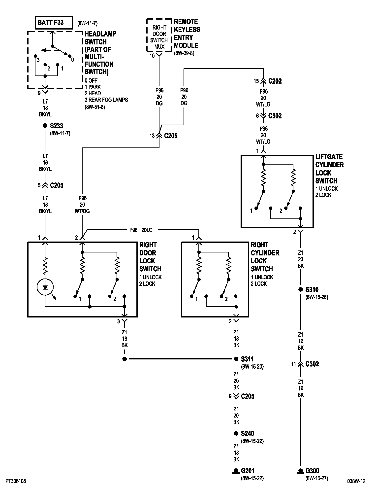 Factory service manual diagram