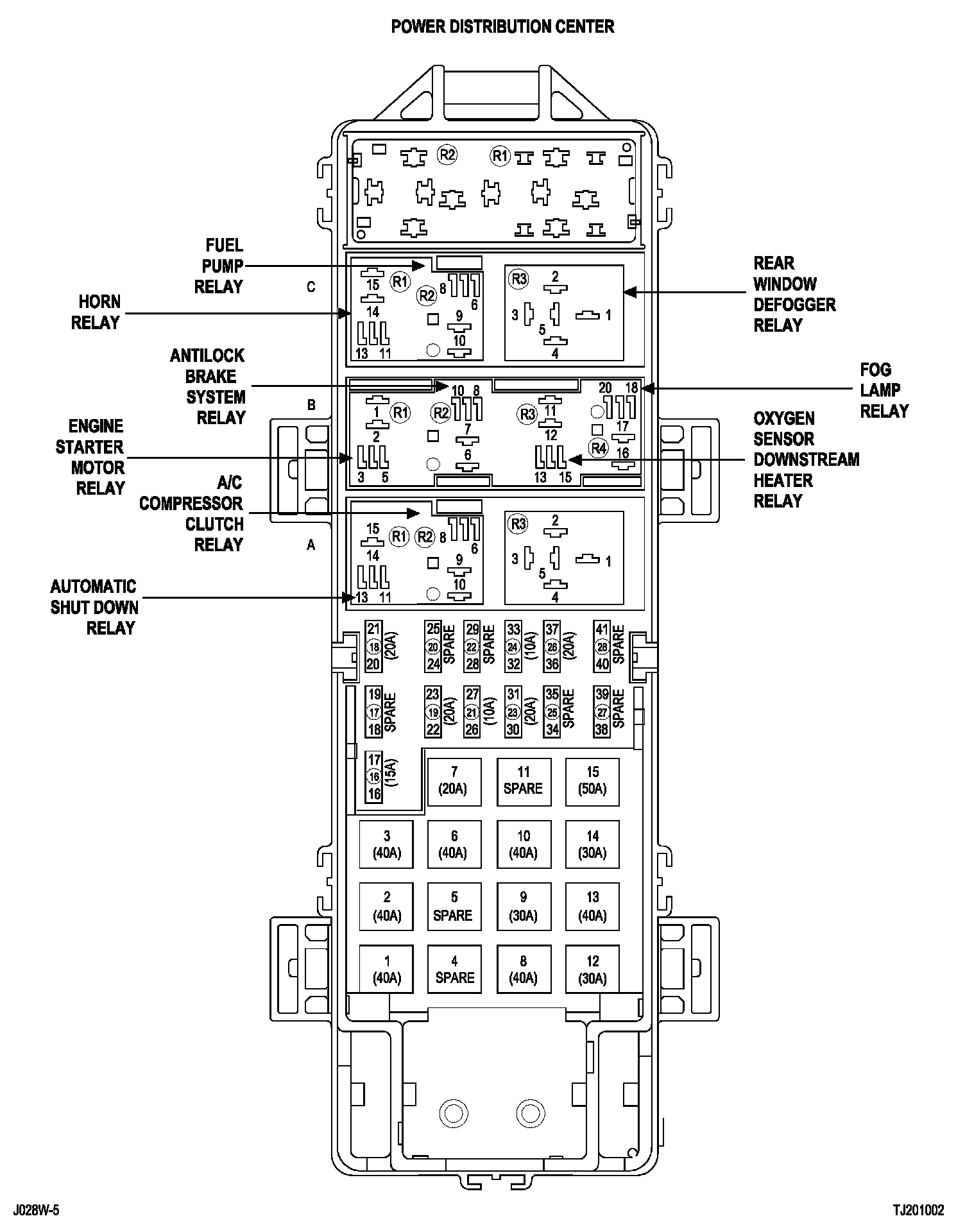 Factory service manual diagram