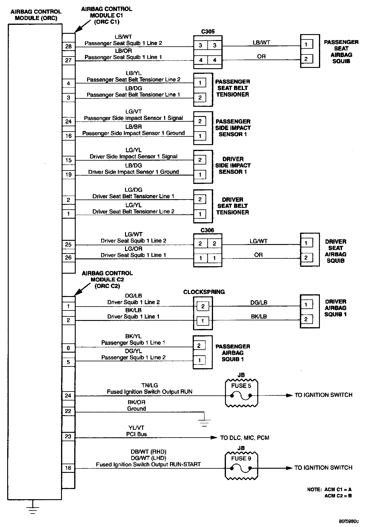 Factory service manual diagram