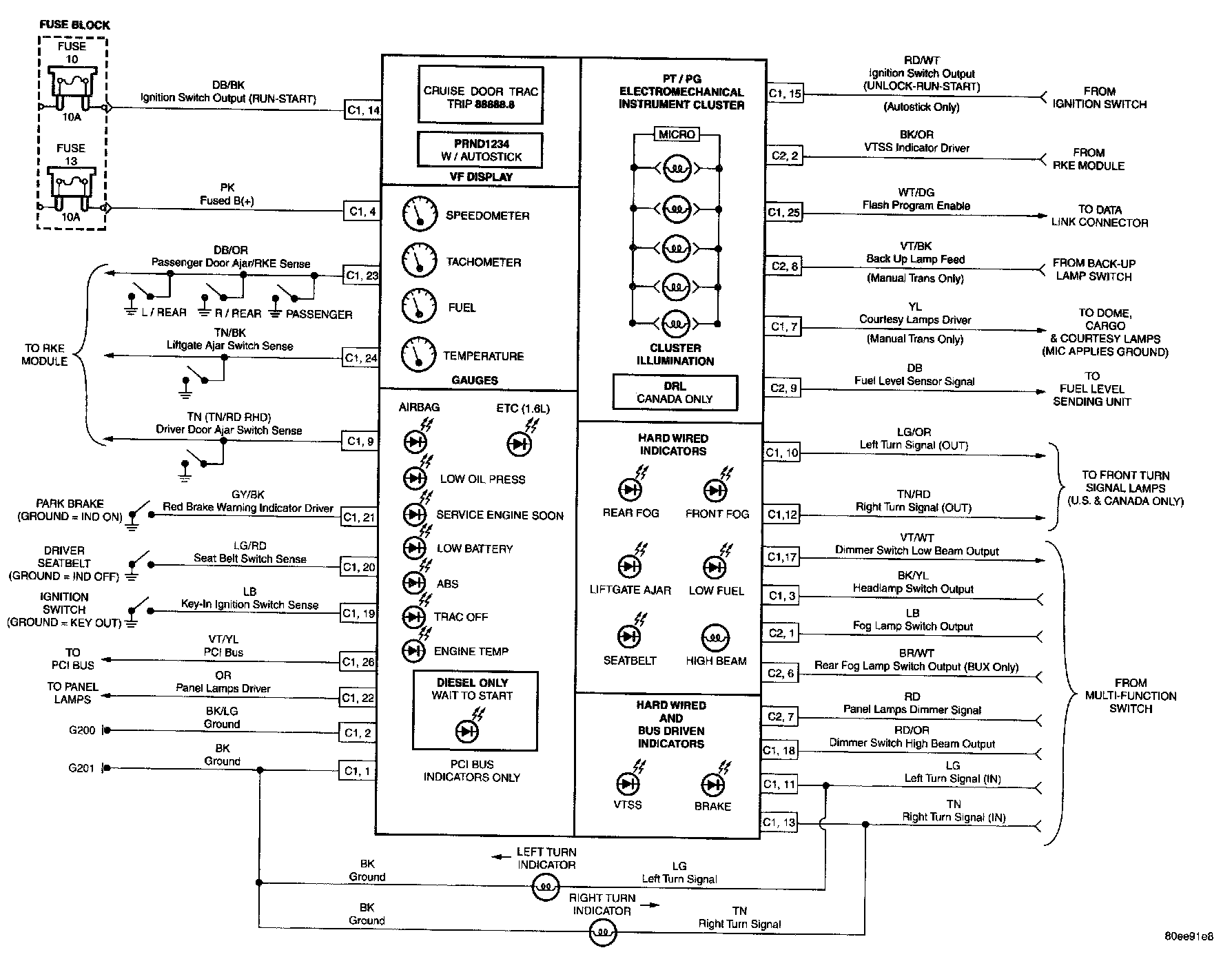 Factory service manual diagram