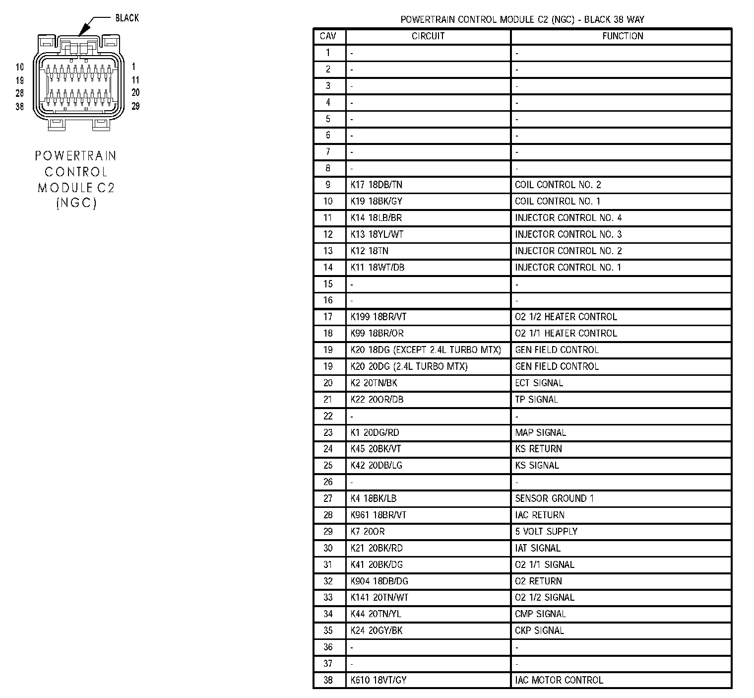 Factory service manual diagram