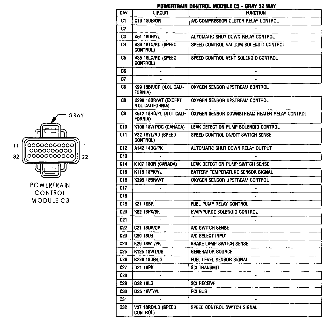 Factory service manual diagram