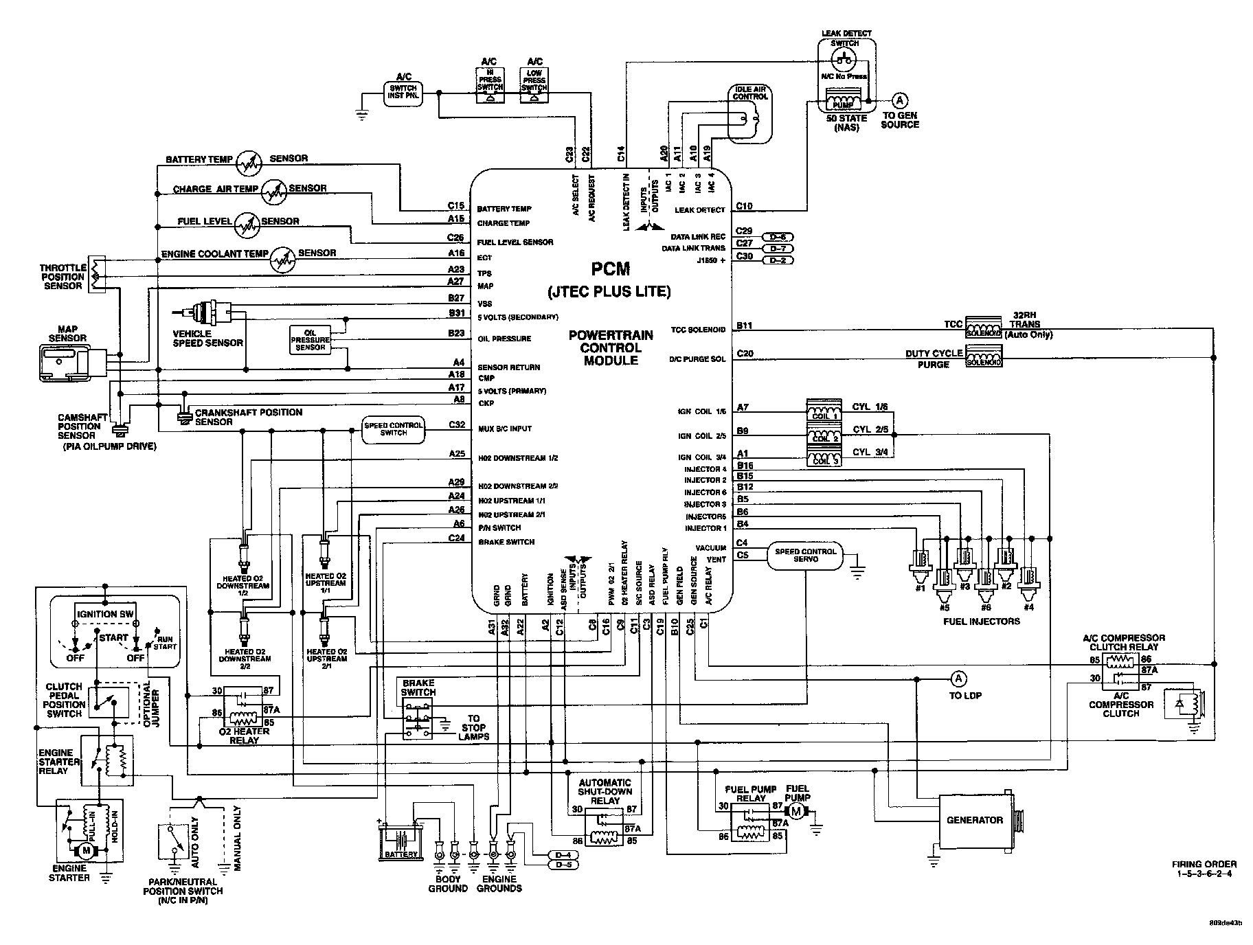 Factory service manual diagram