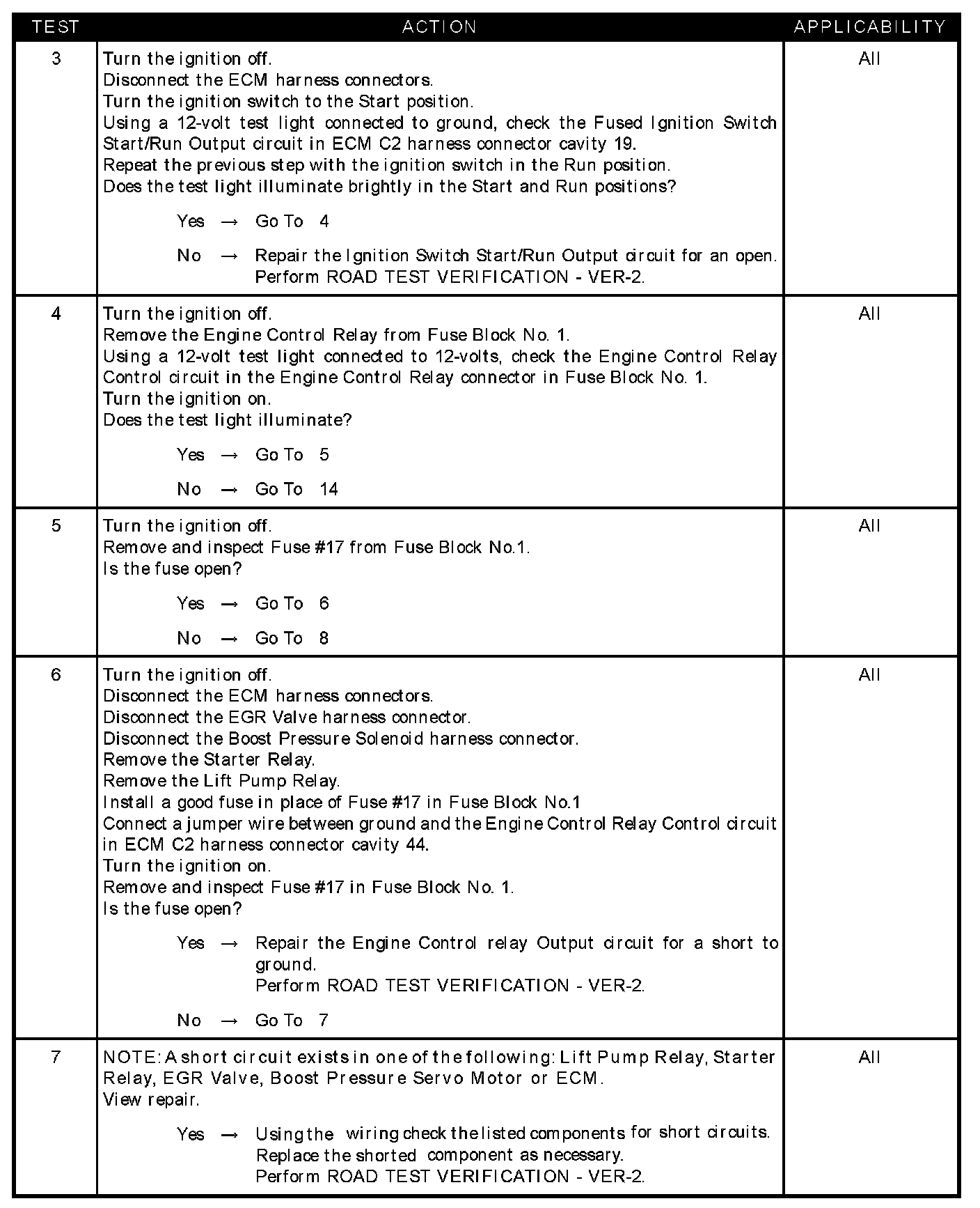 Factory service manual diagram
