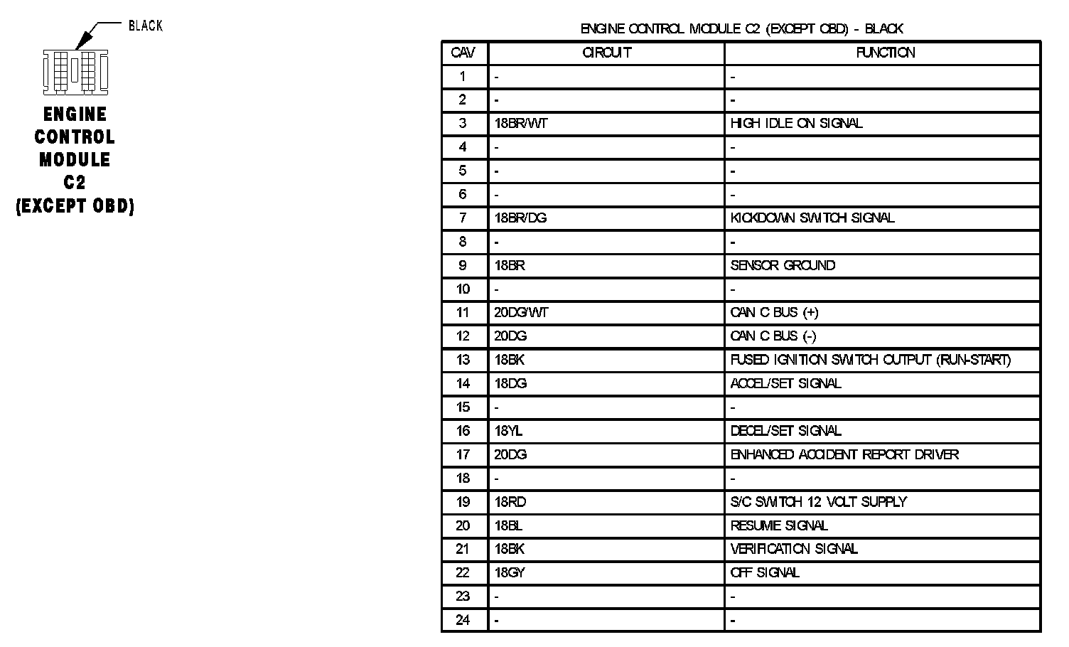 Factory service manual diagram