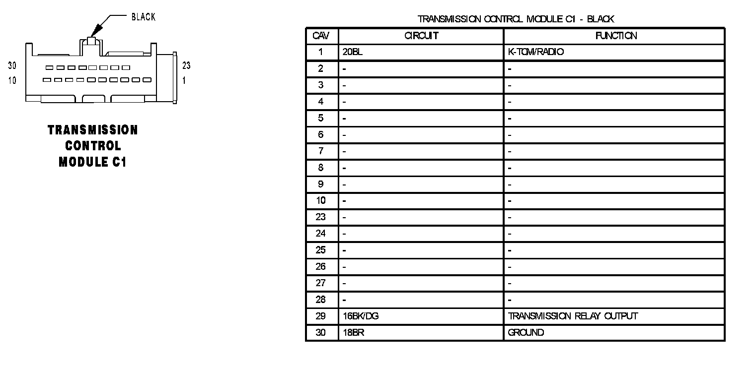 Factory service manual diagram