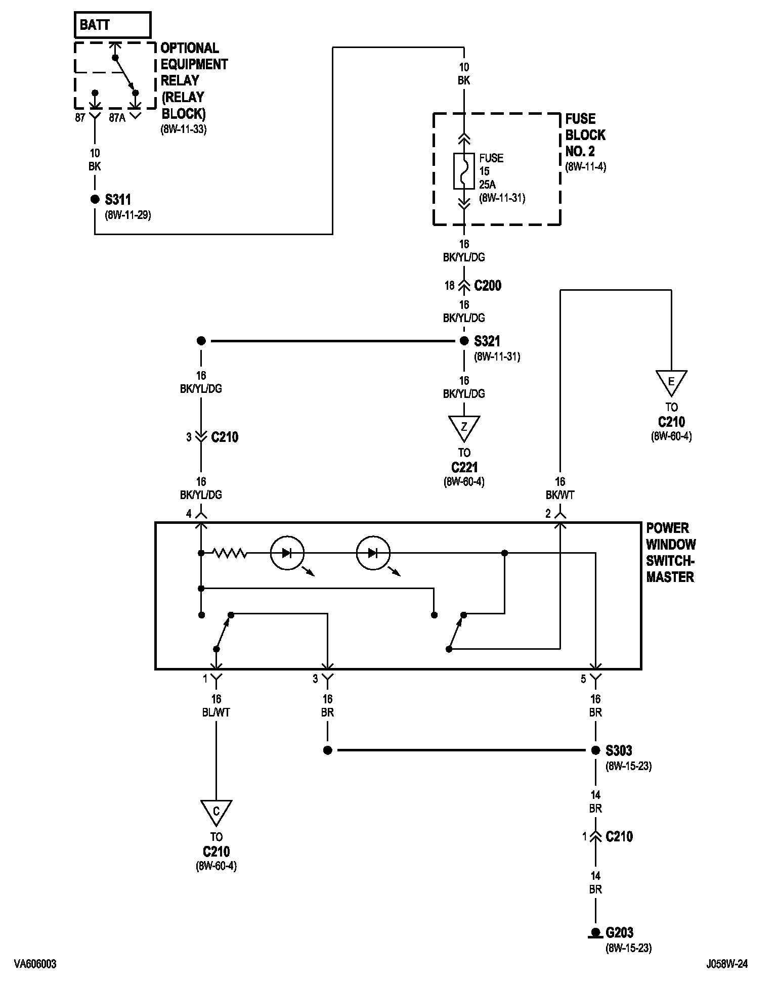 Factory service manual diagram