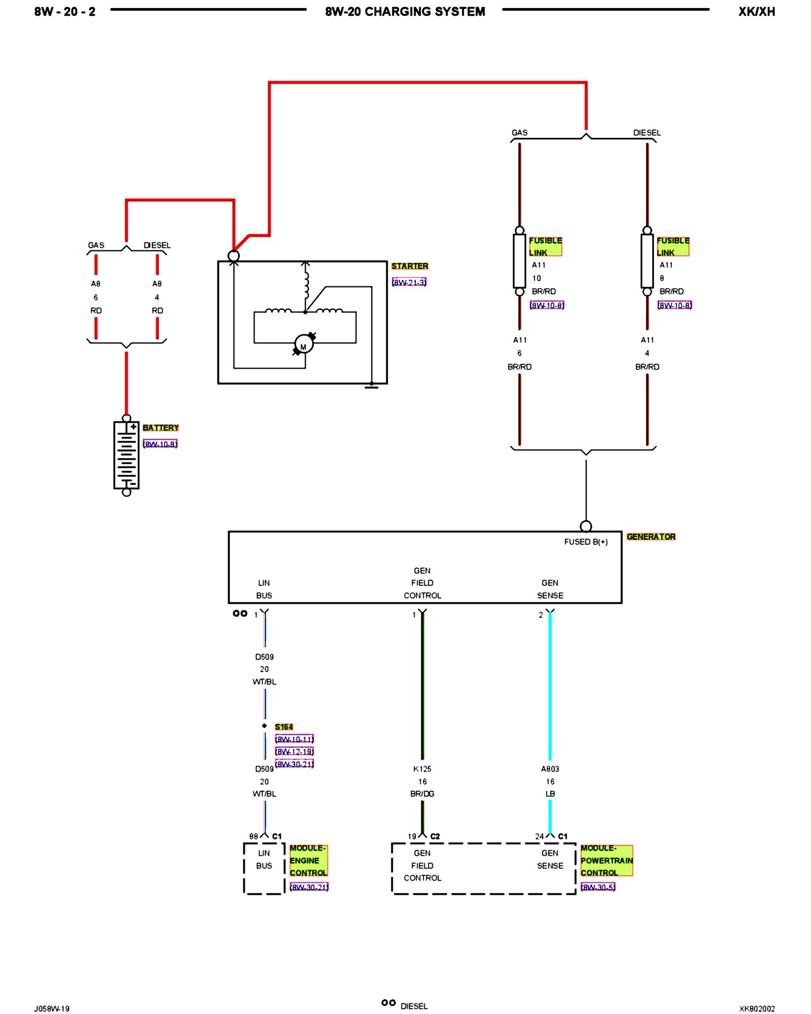 Factory service manual diagram
