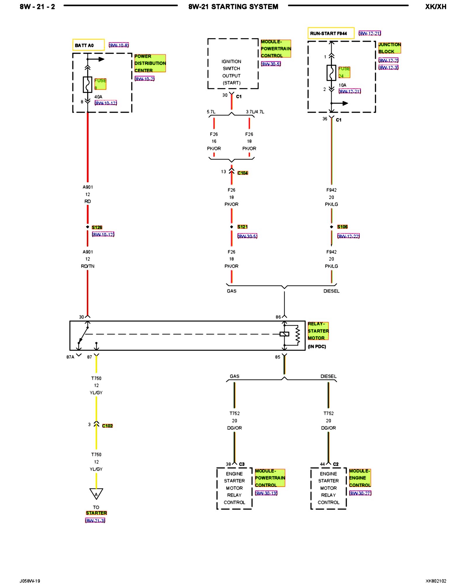 Factory service manual diagram