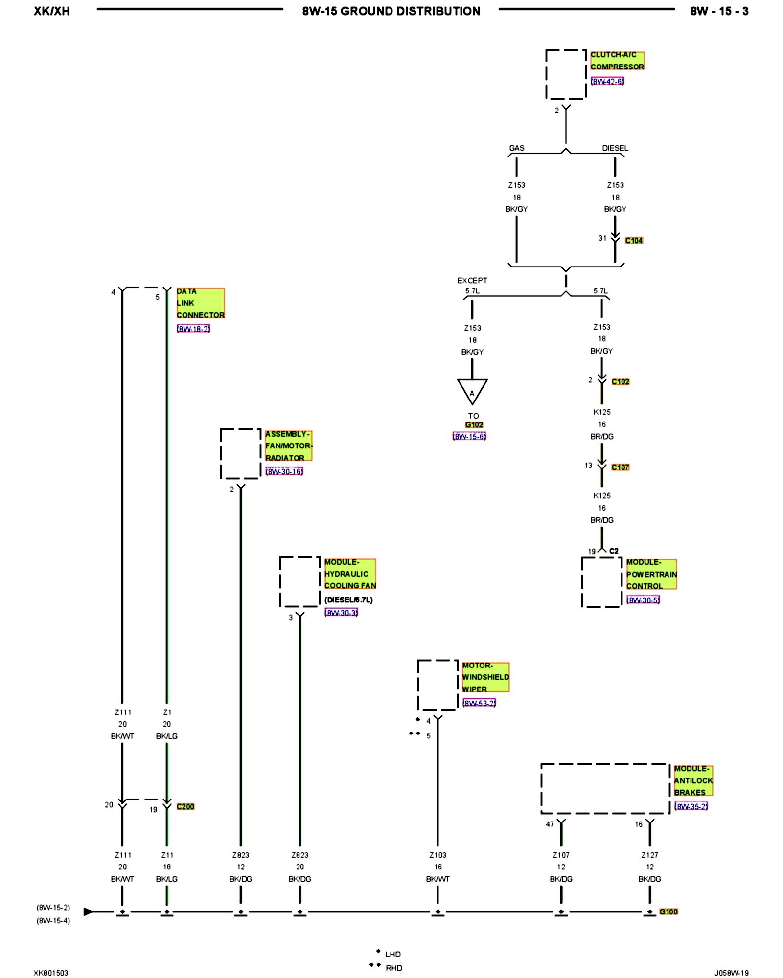 Factory service manual diagram