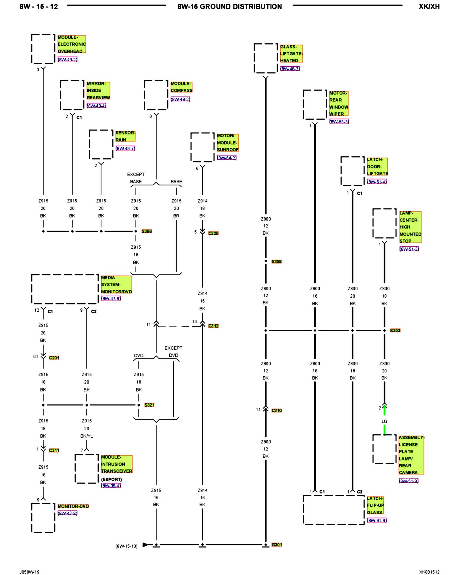 Factory service manual diagram