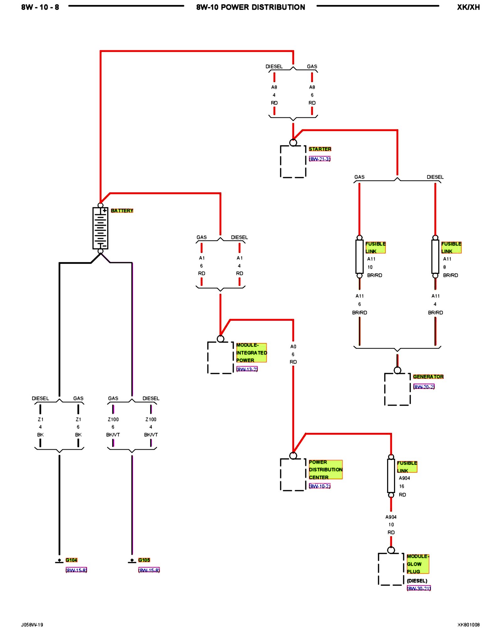 Factory service manual diagram