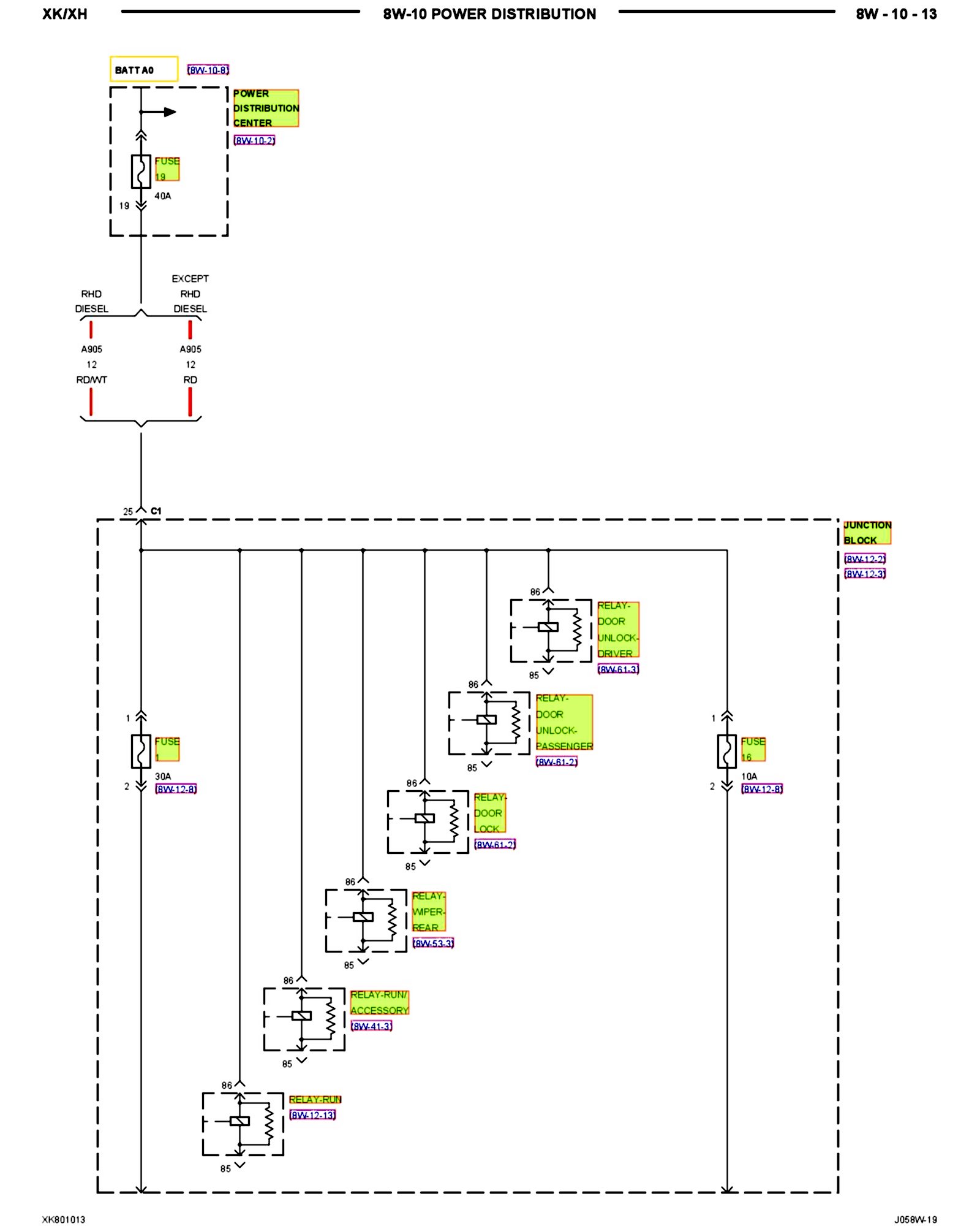 Factory service manual diagram