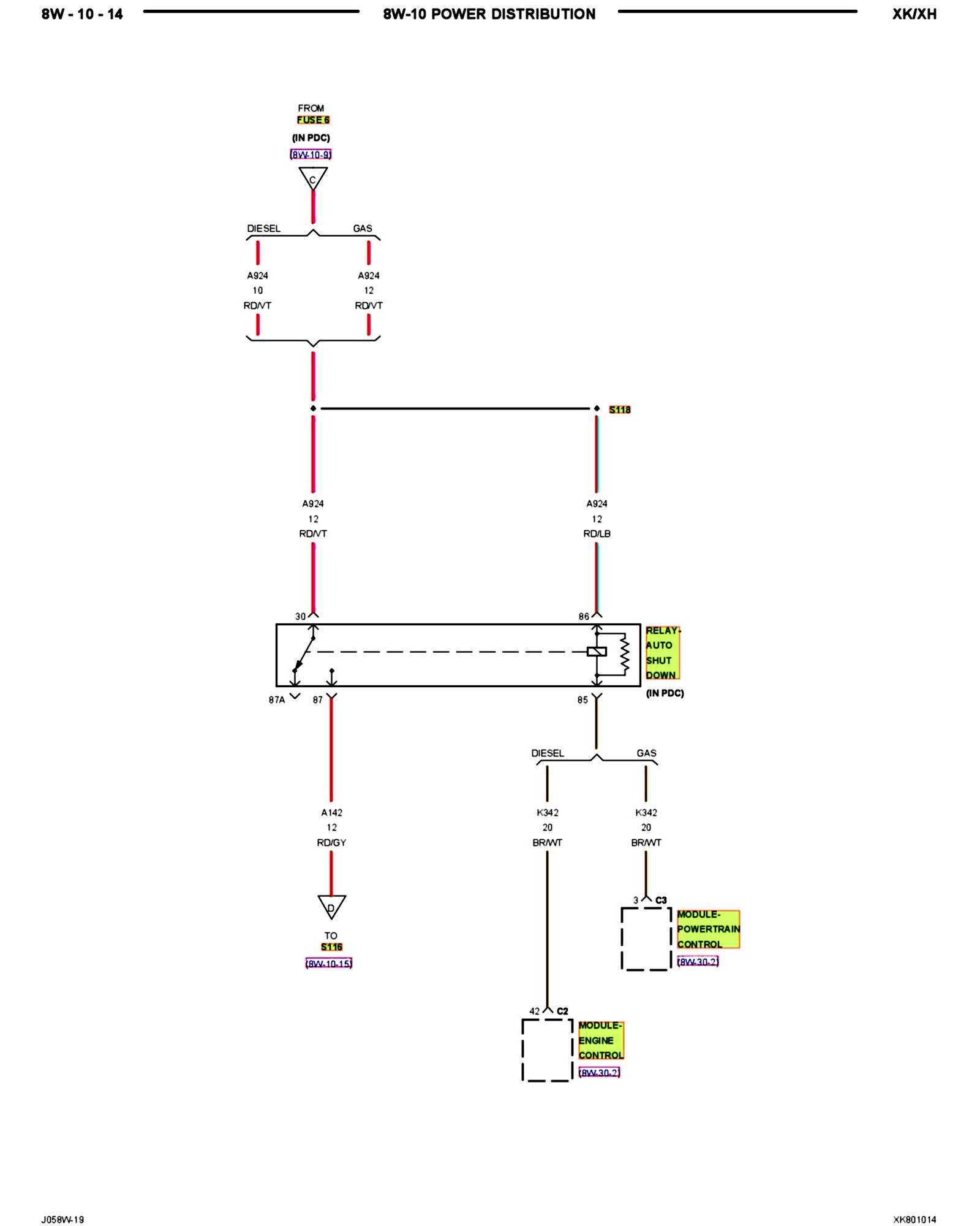 Factory service manual diagram