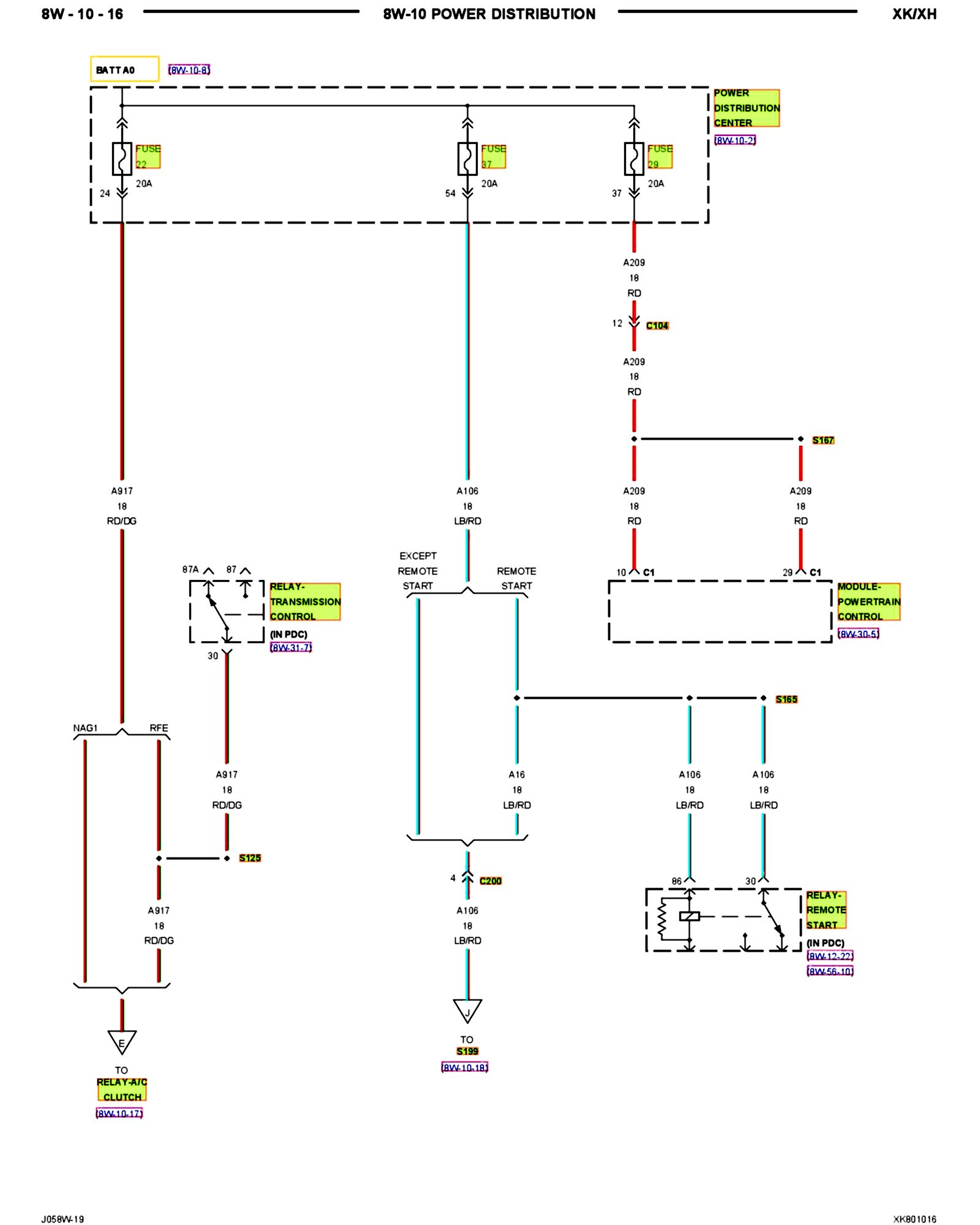 Factory service manual diagram