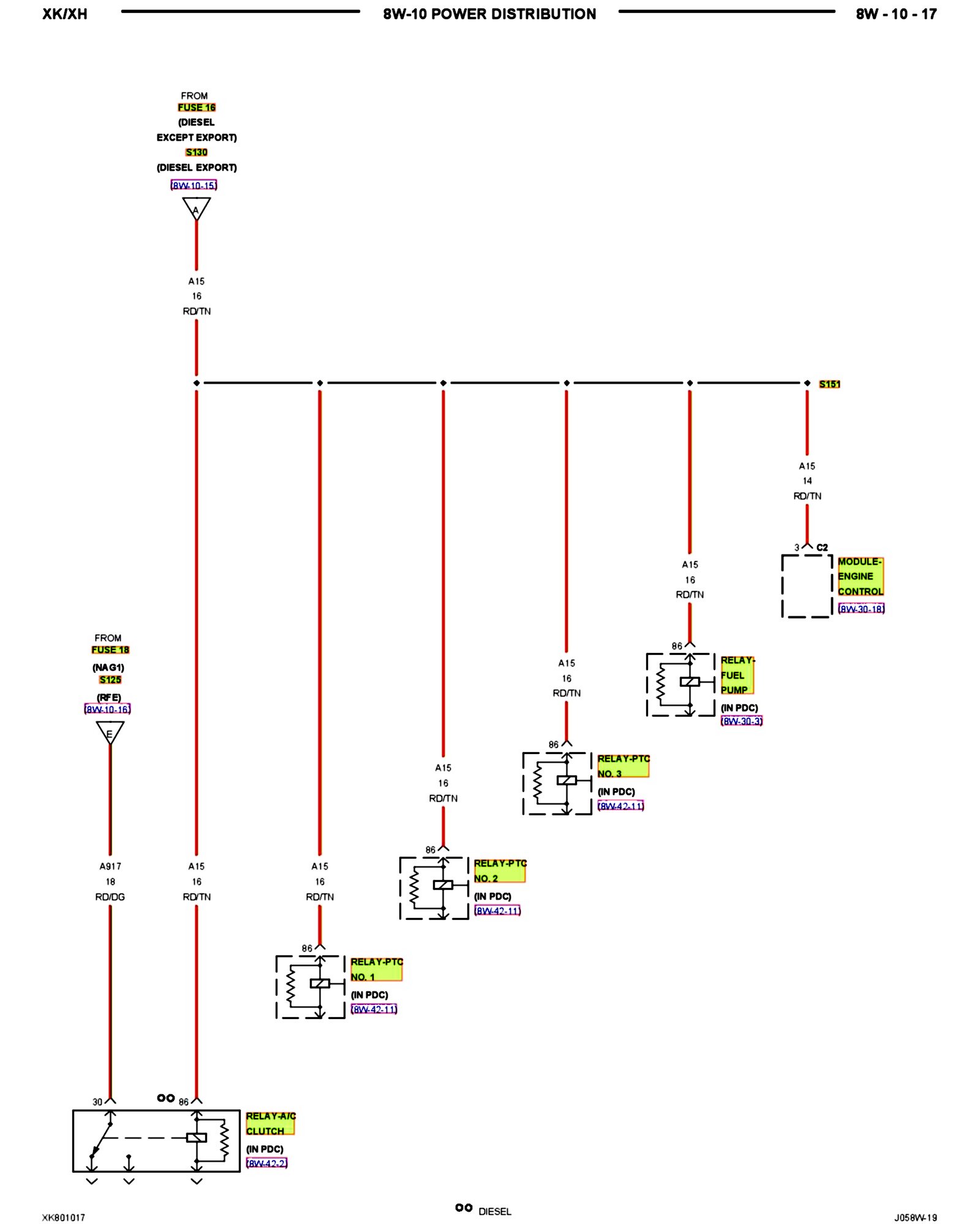 Factory service manual diagram