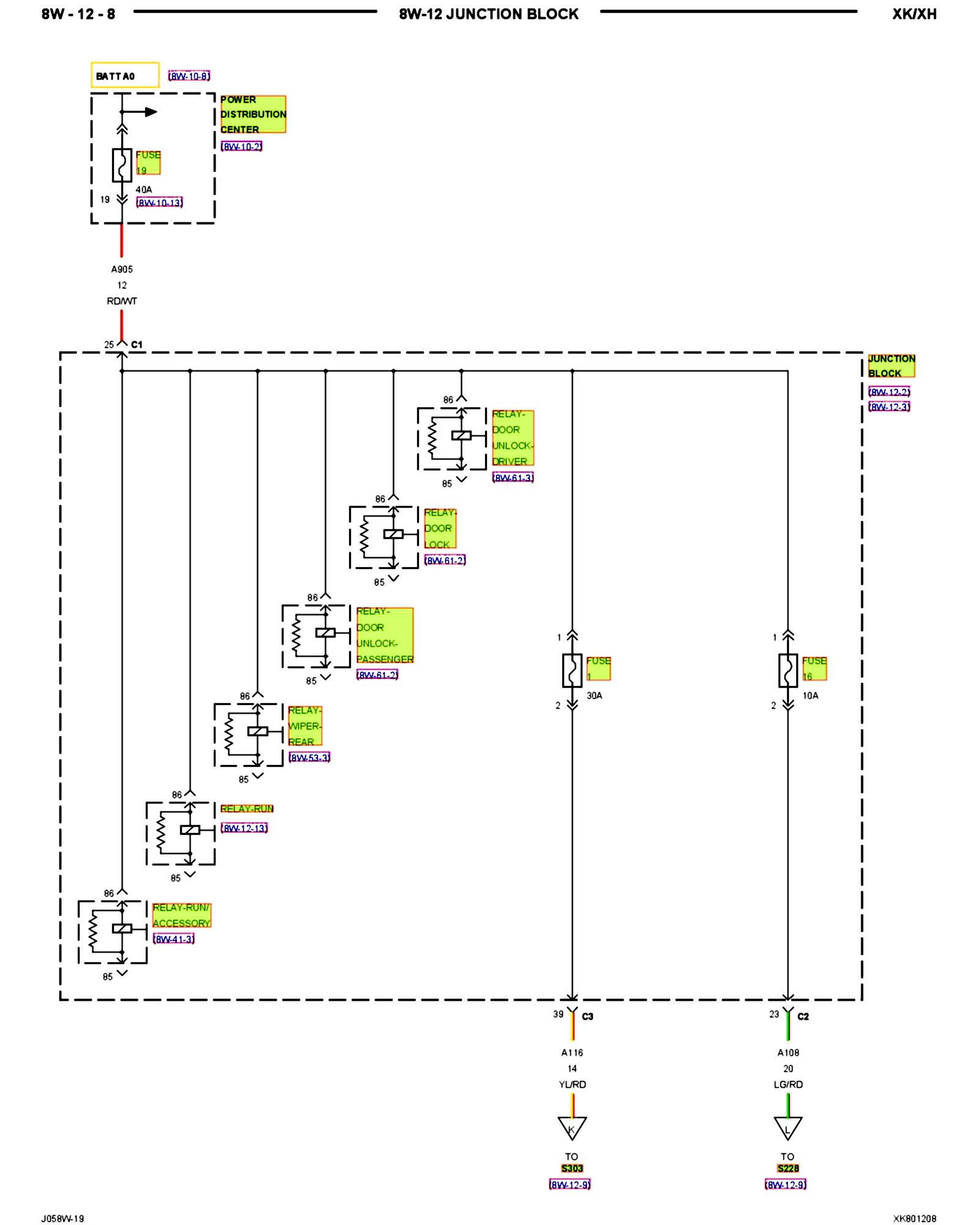 Factory service manual diagram