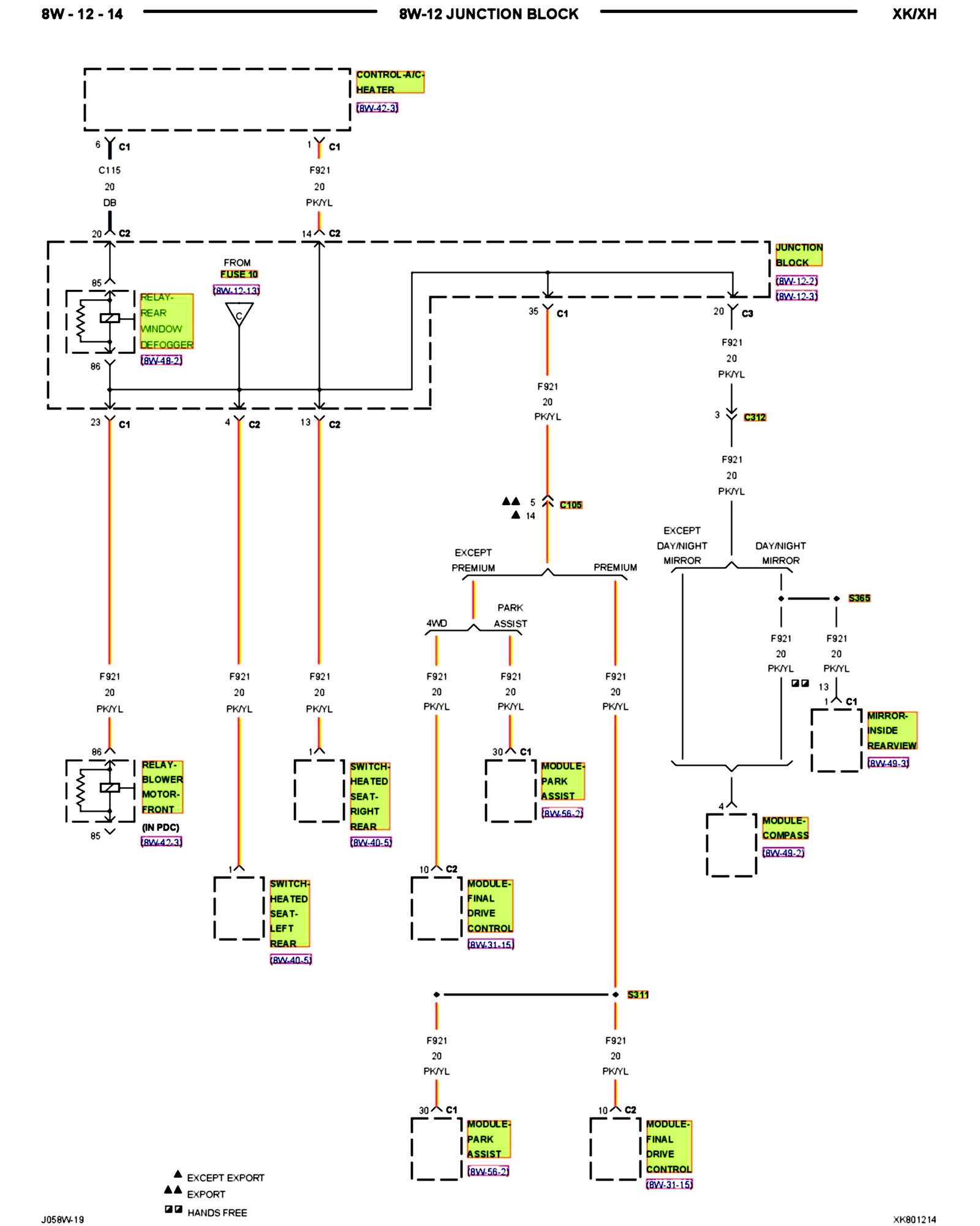 Factory service manual diagram