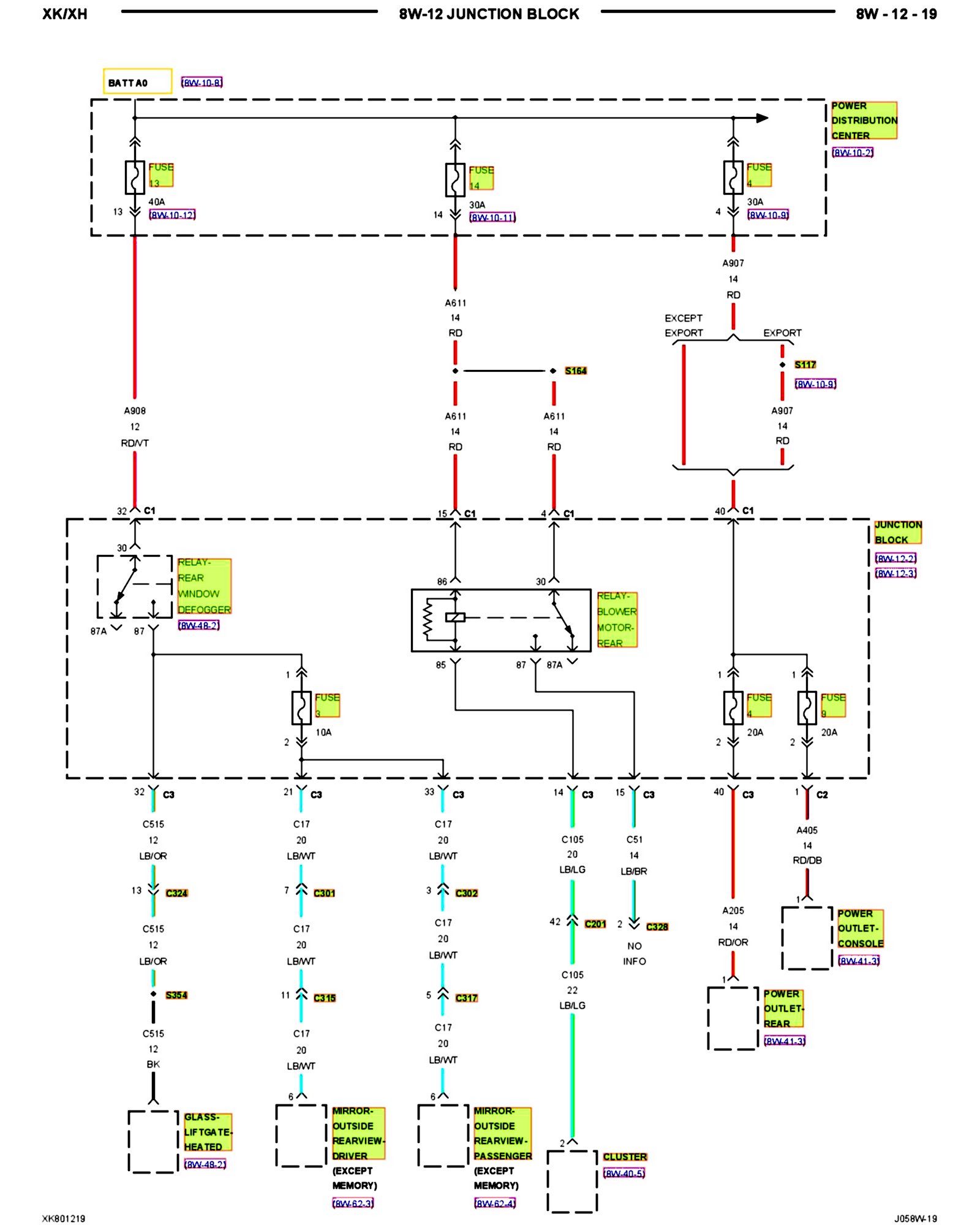 Factory service manual diagram
