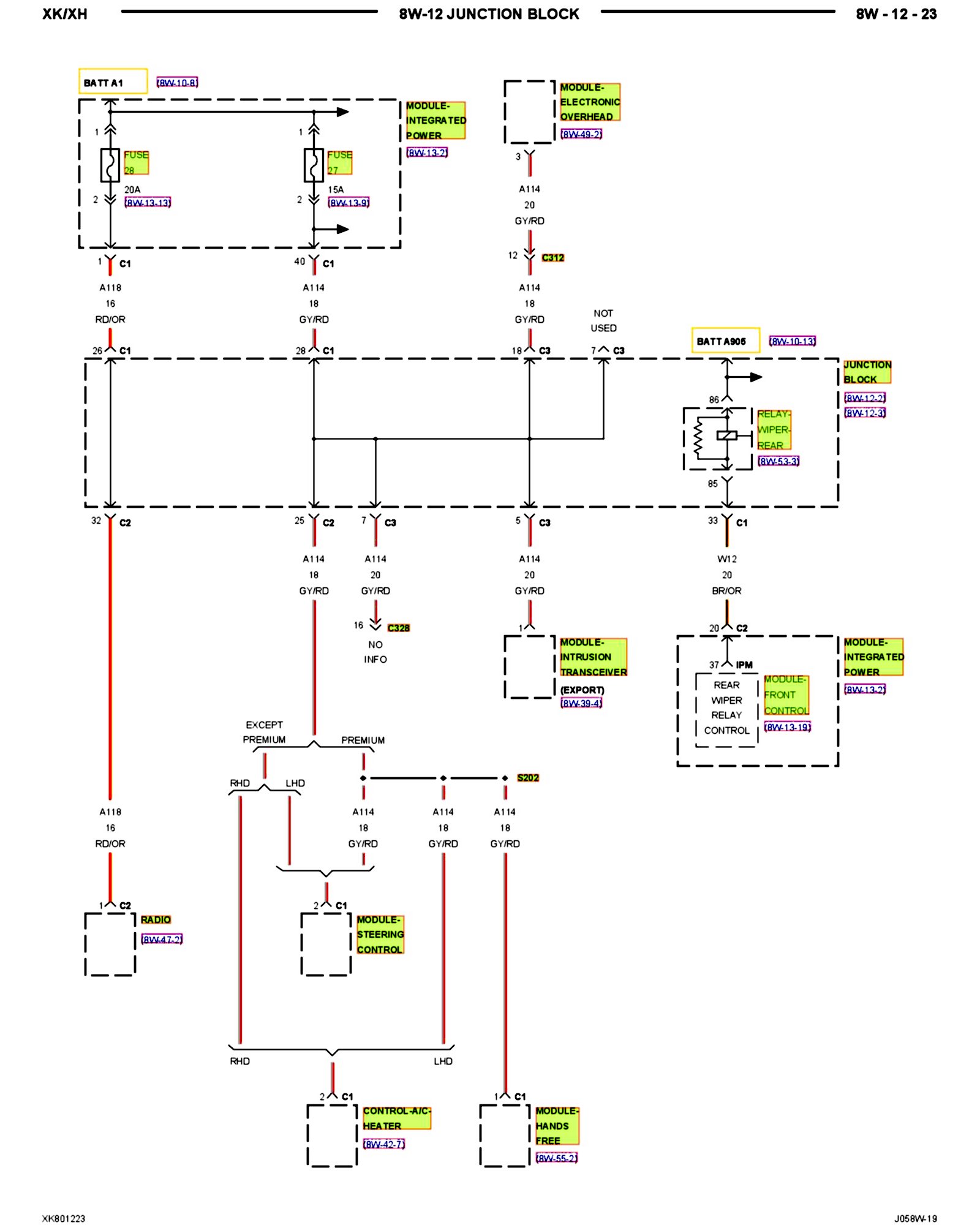Factory service manual diagram
