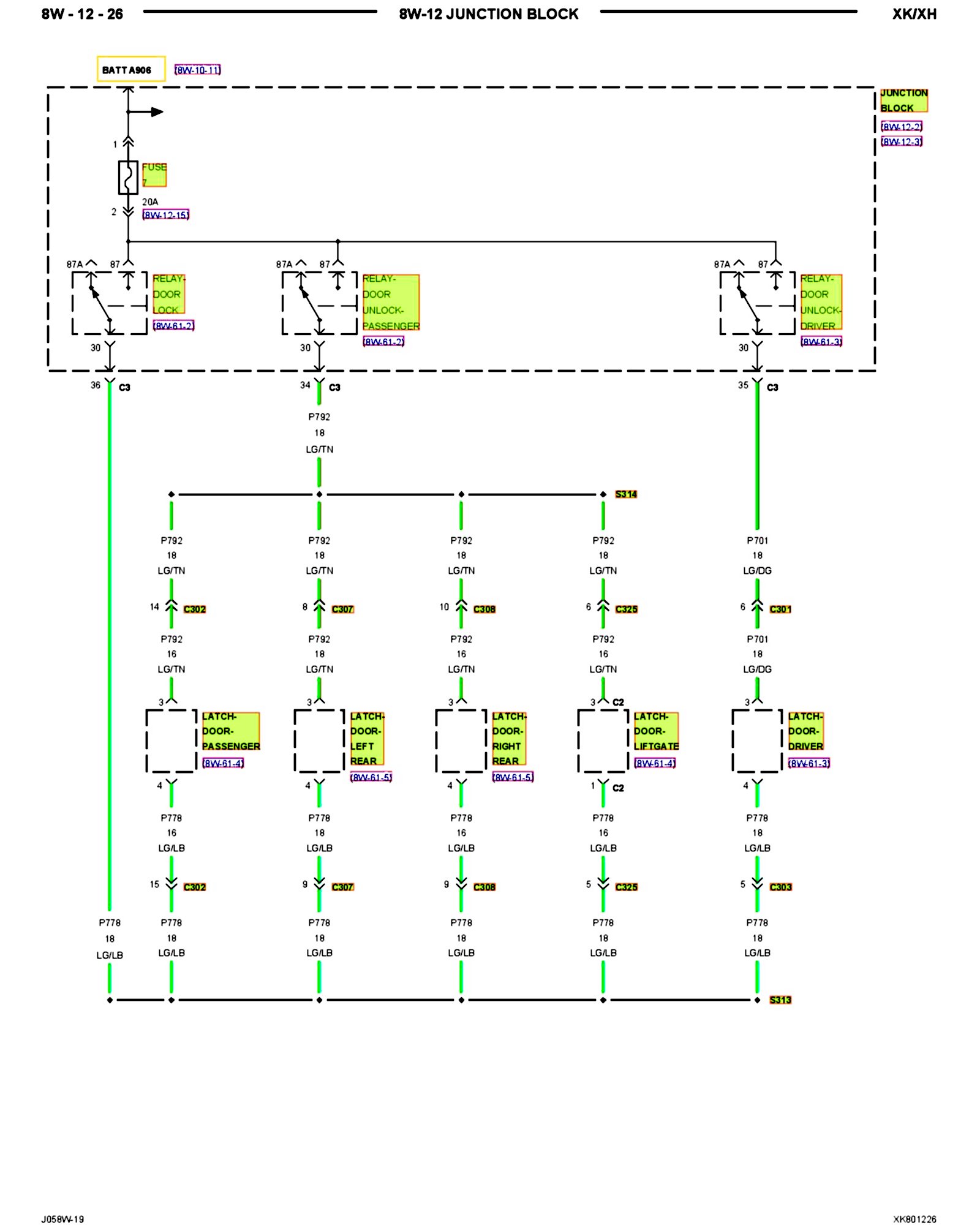 Factory service manual diagram