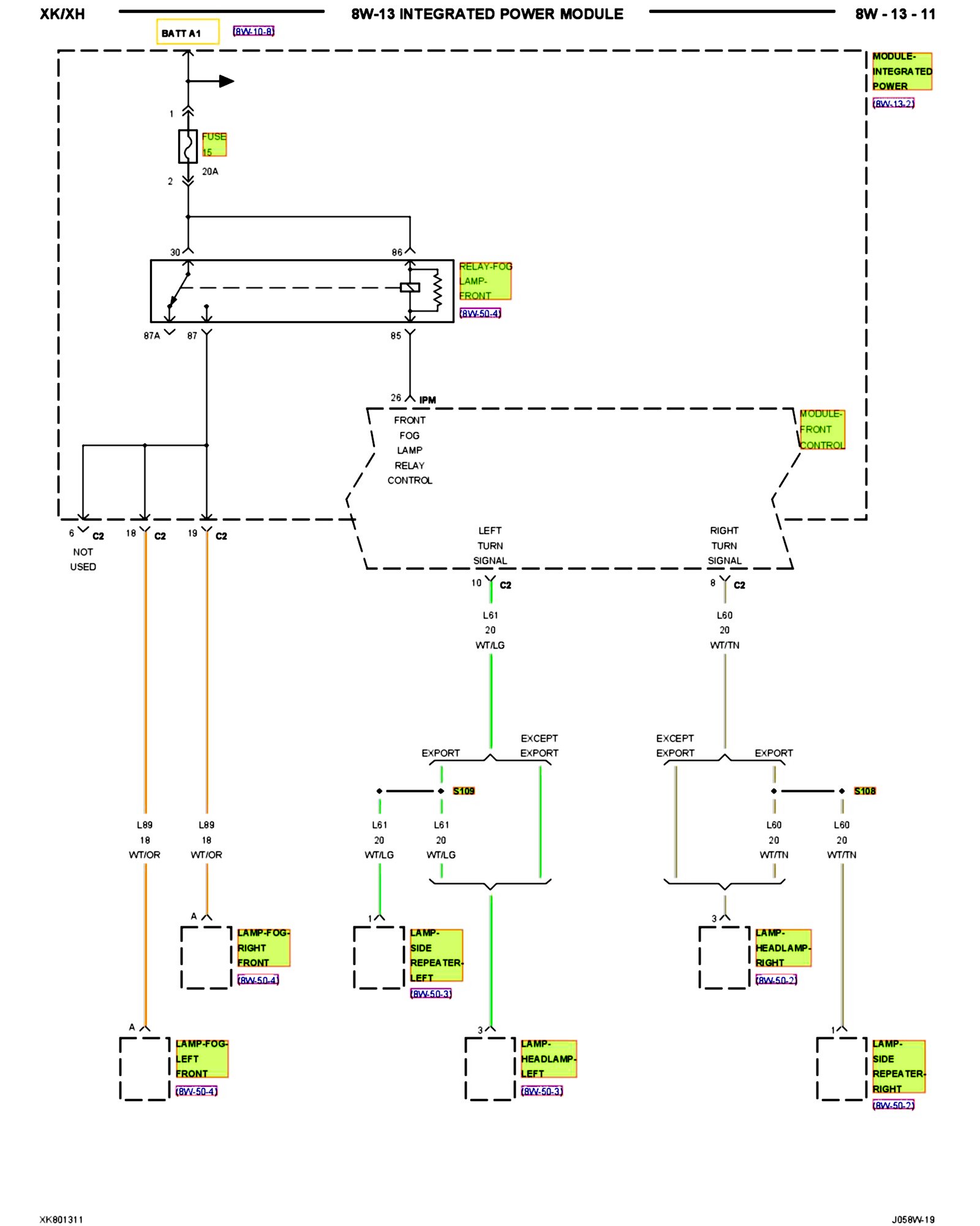 Factory service manual diagram