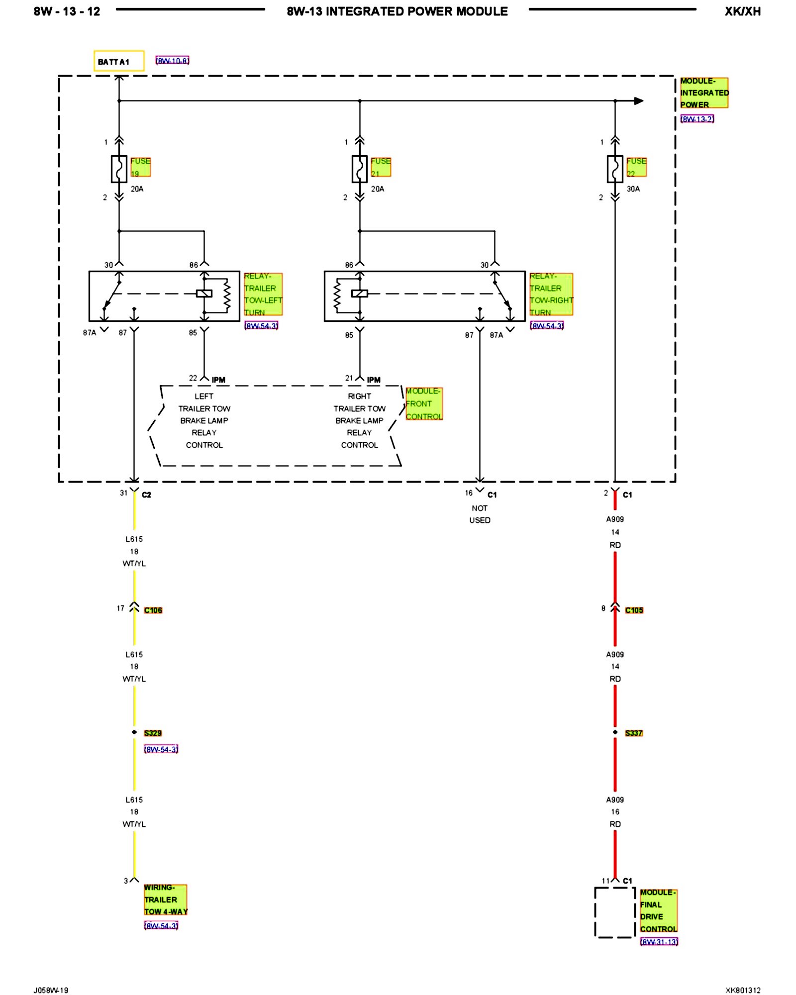 Factory service manual diagram