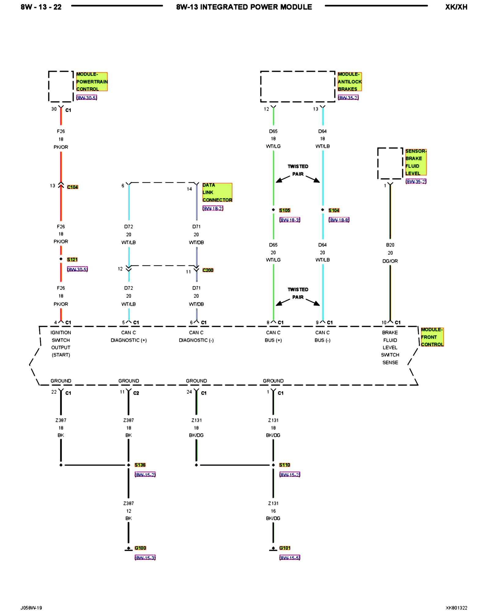 Factory service manual diagram