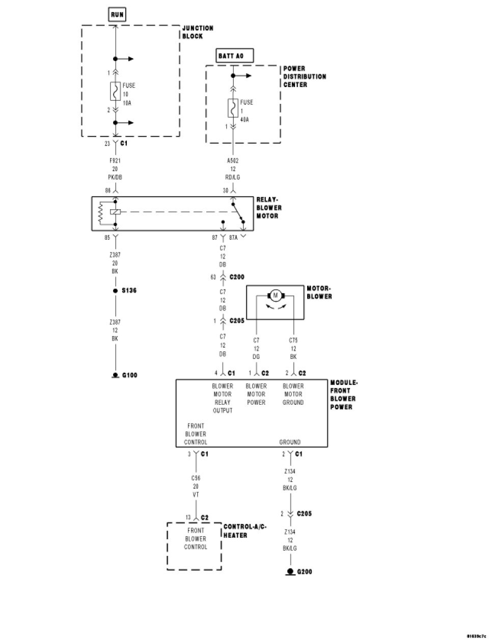 Factory service manual diagram