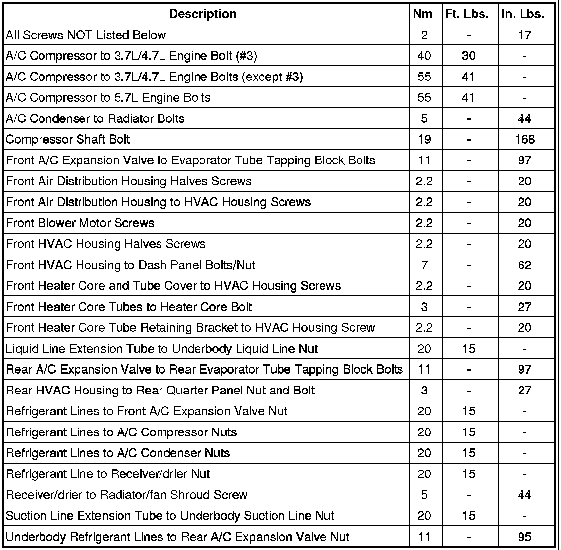 Factory service manual diagram
