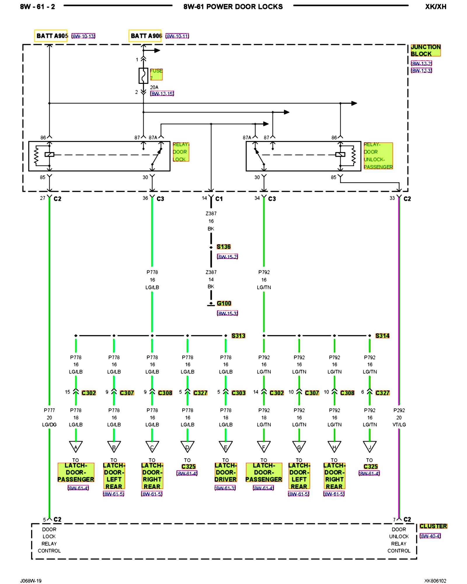 Factory service manual diagram