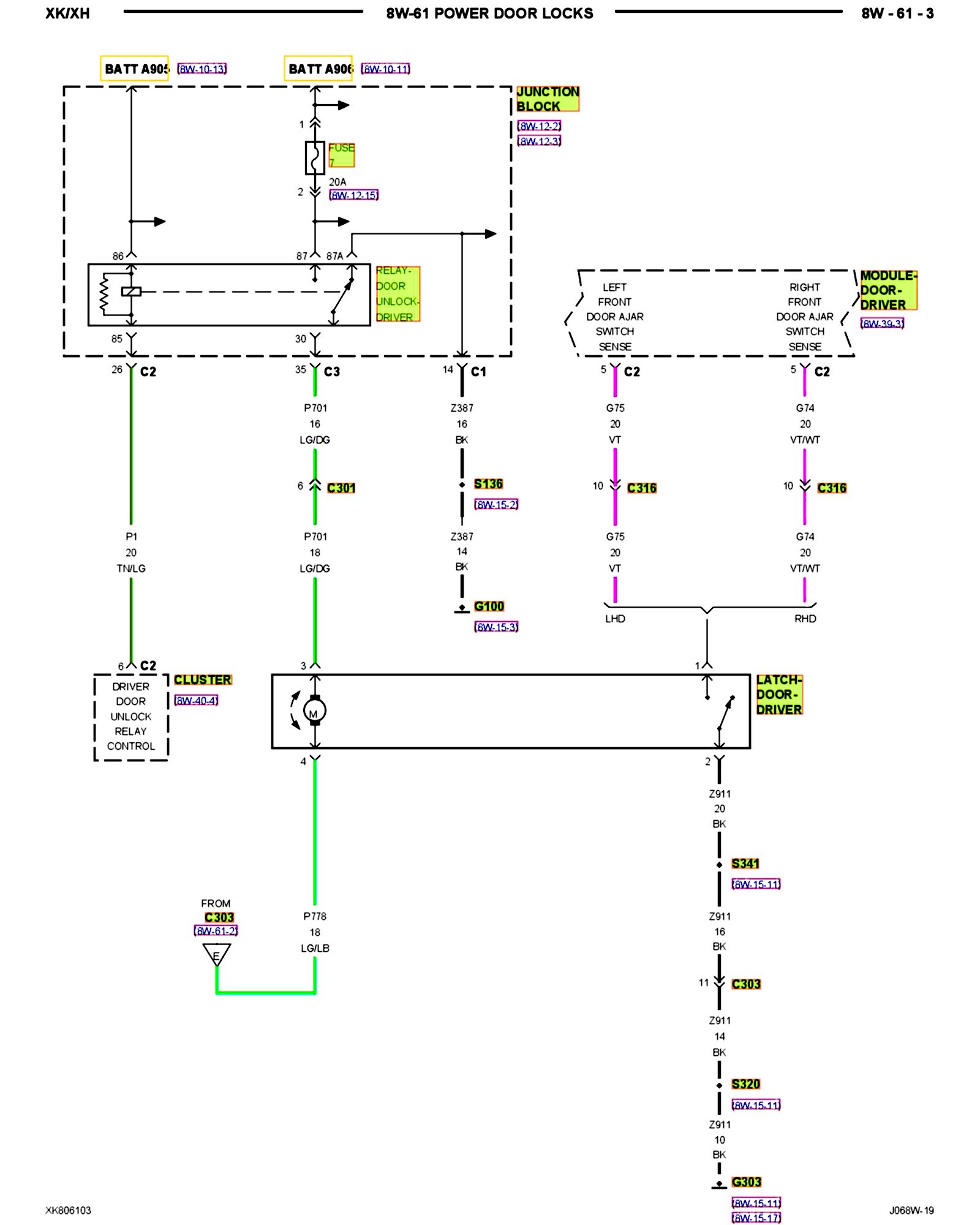Factory service manual diagram