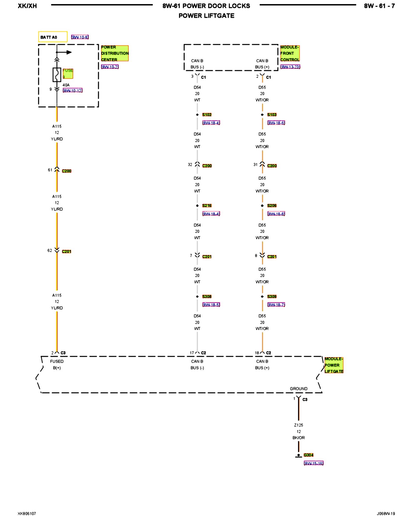 Factory service manual diagram