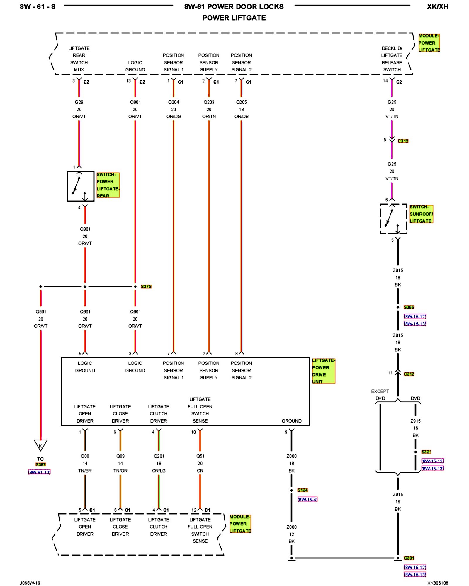 Factory service manual diagram