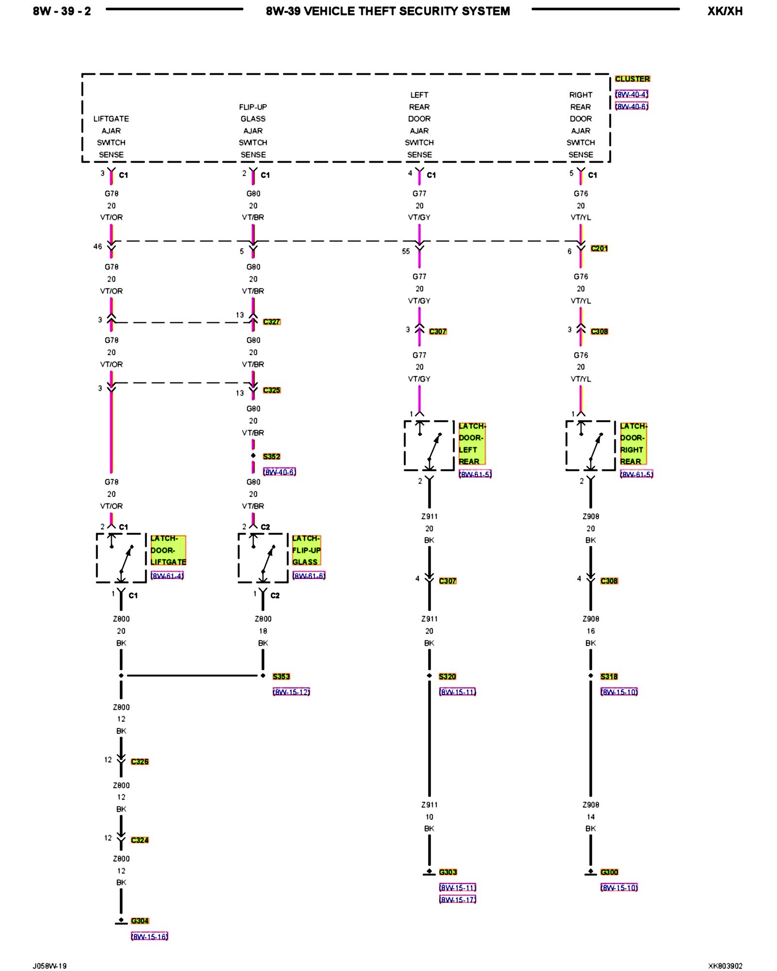 Factory service manual diagram
