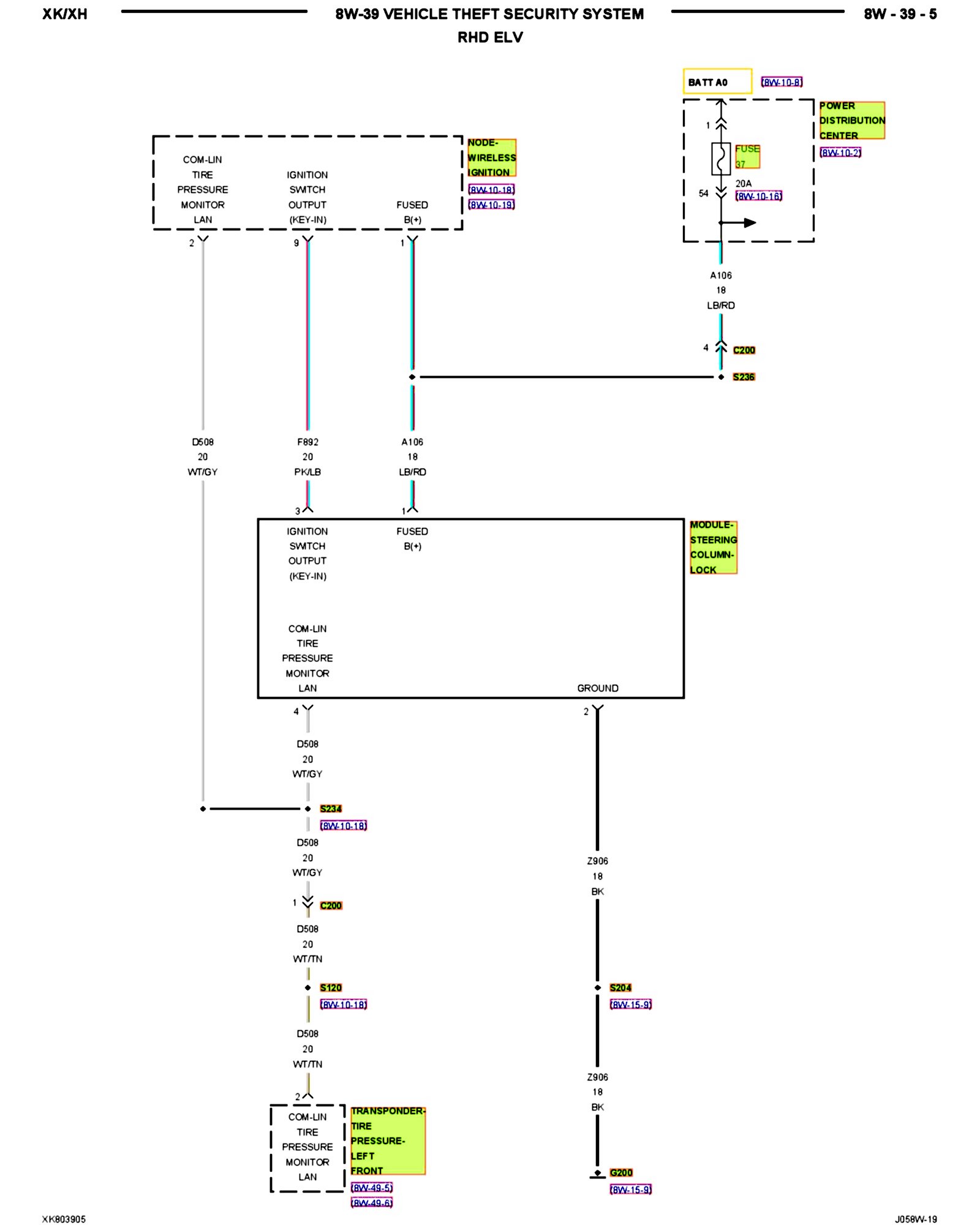 Factory service manual diagram