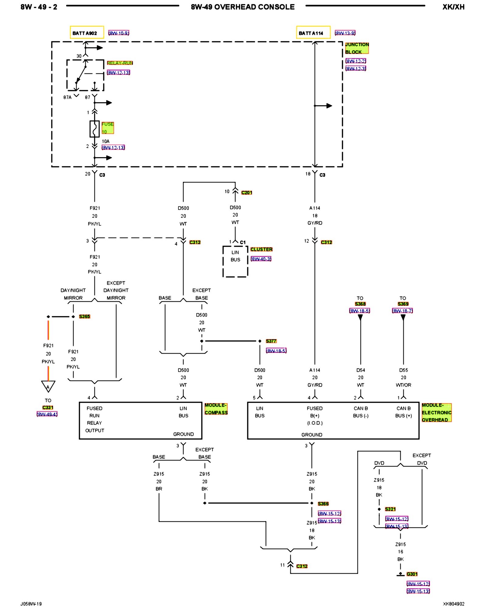 Factory service manual diagram