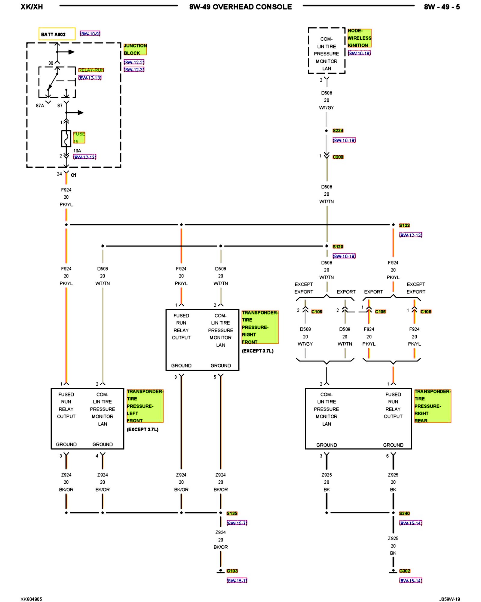 Factory service manual diagram