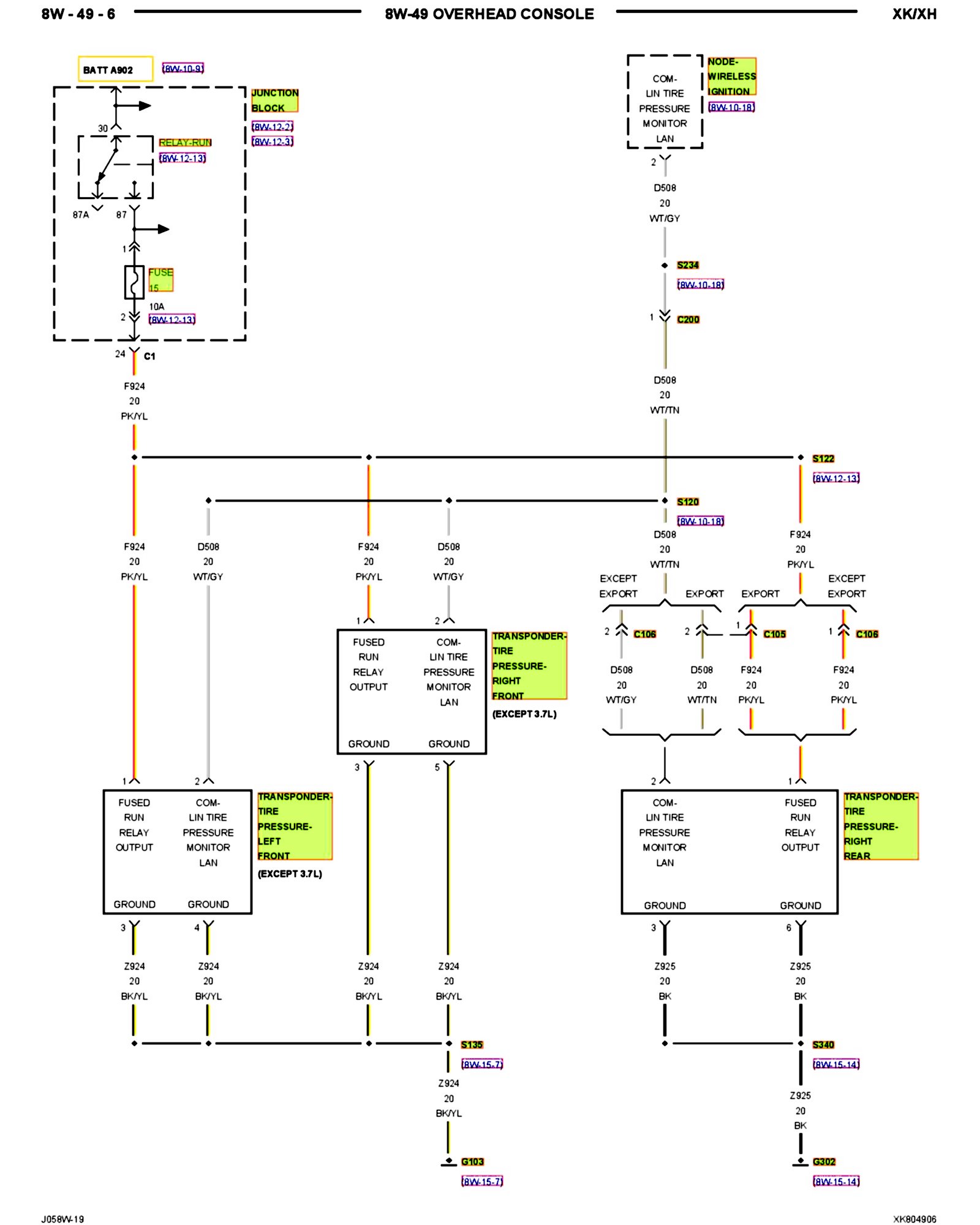 Factory service manual diagram