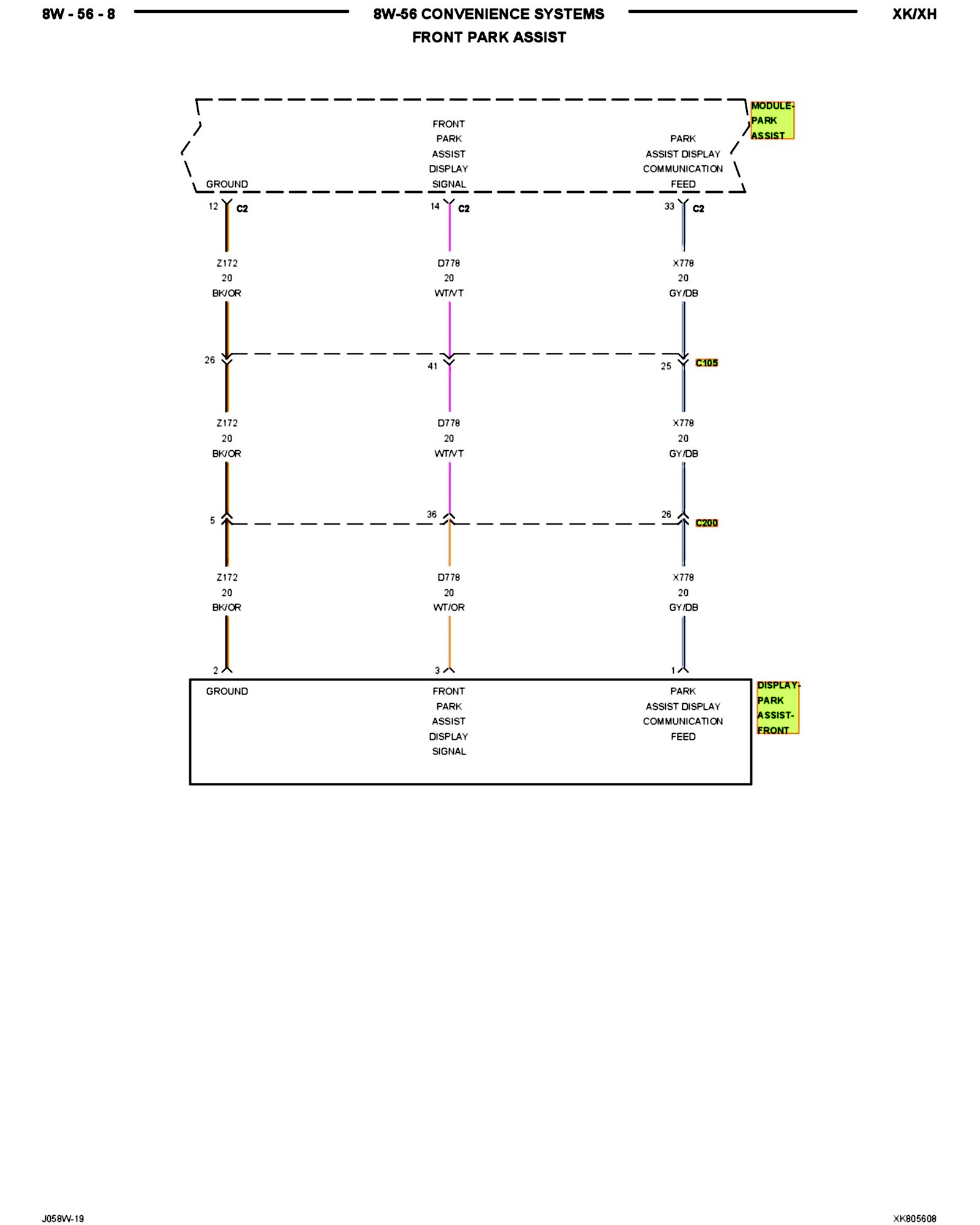 Factory service manual diagram