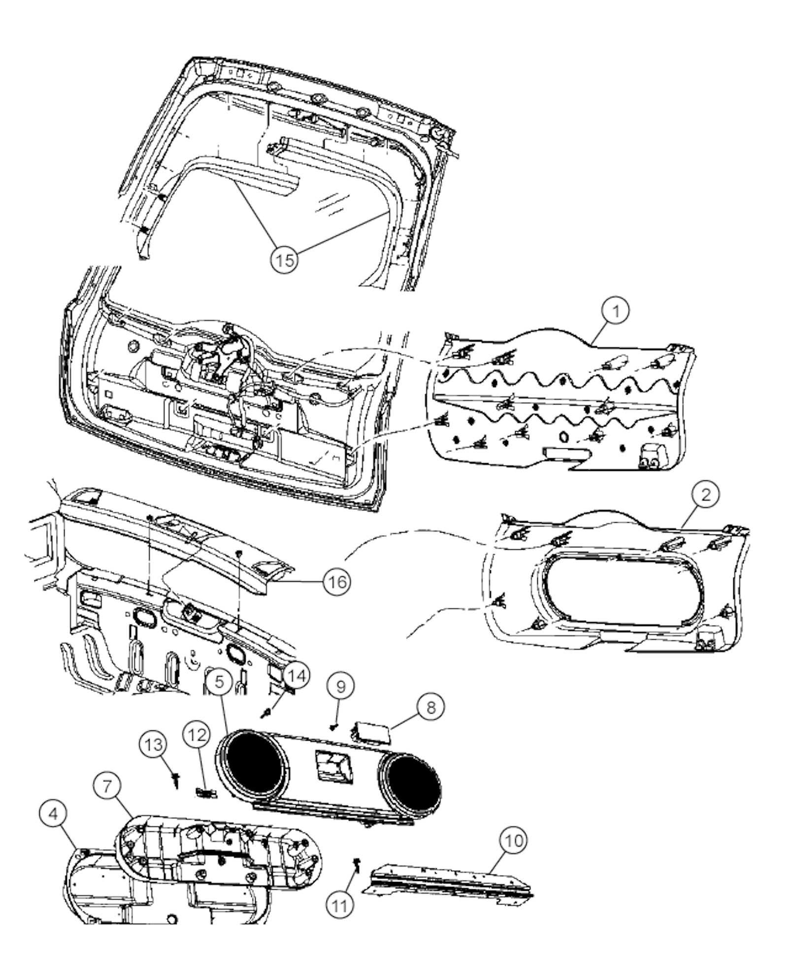 Factory service manual diagram