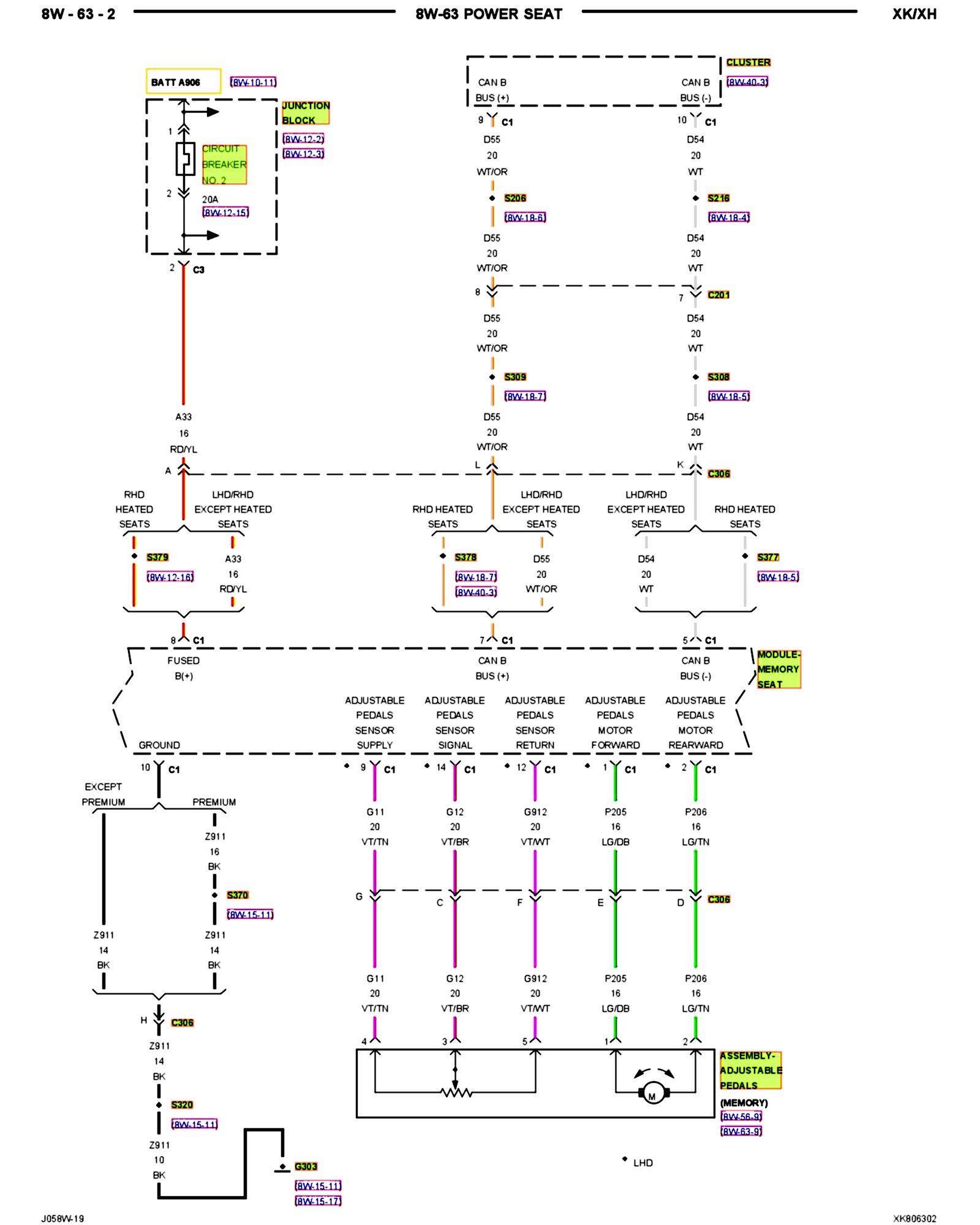 Factory service manual diagram